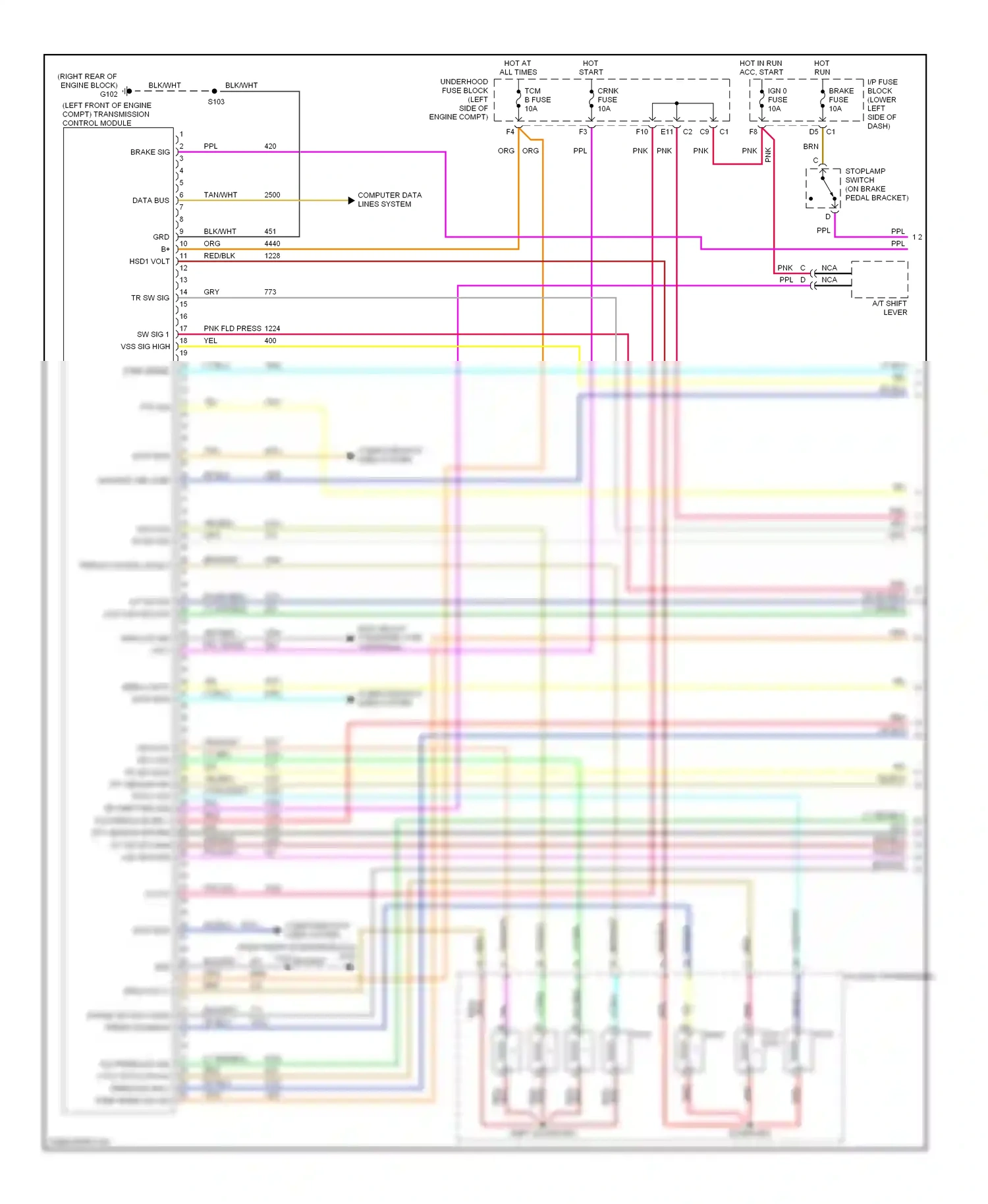 GMC Sierra 2500 HD  (2002-2012) computer data lines system wiring diagram  (51 of 226)