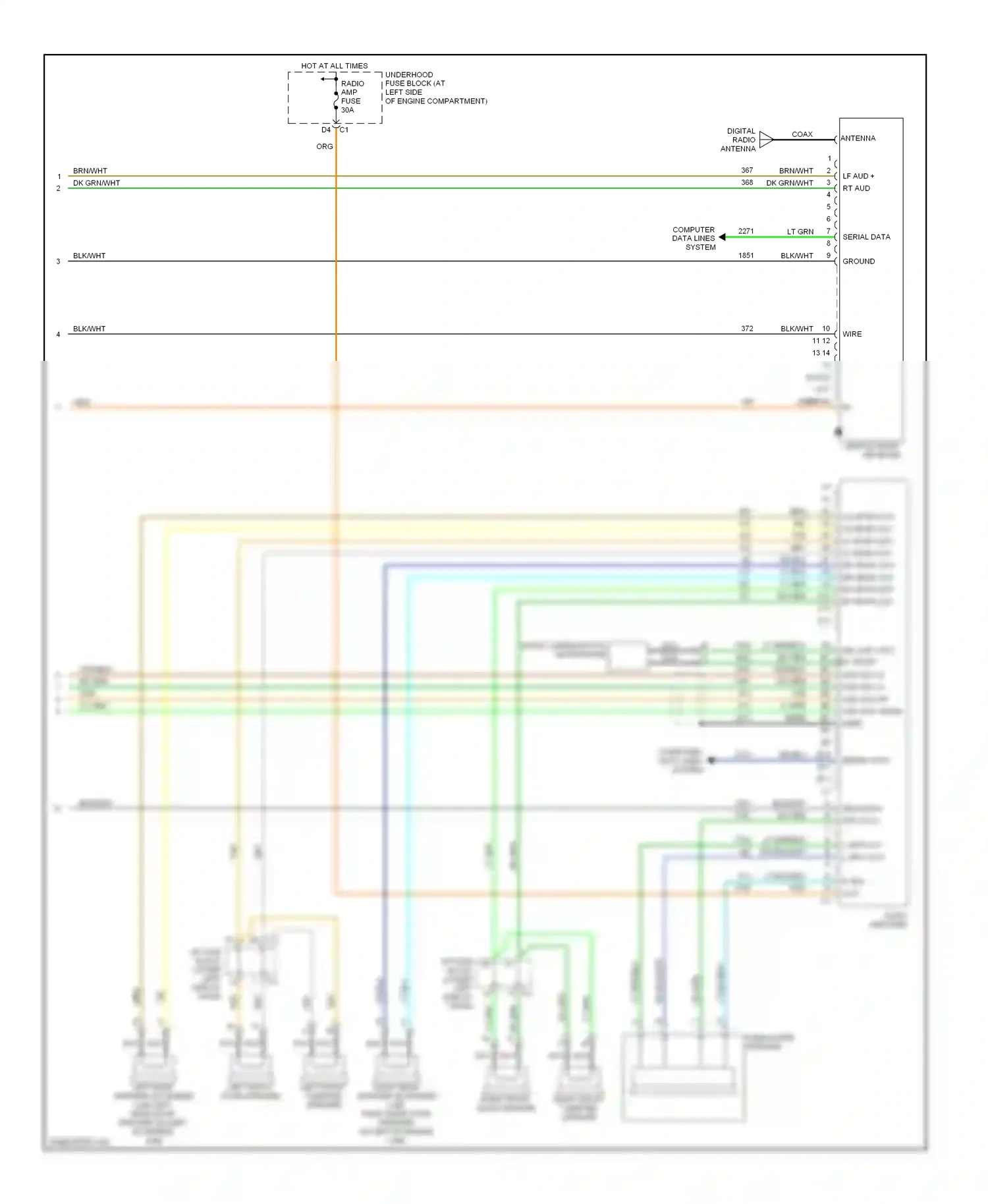 GMC Sierra 2500 HD  (2002-2012) computer data lines system wiring diagram  (26 of 226)