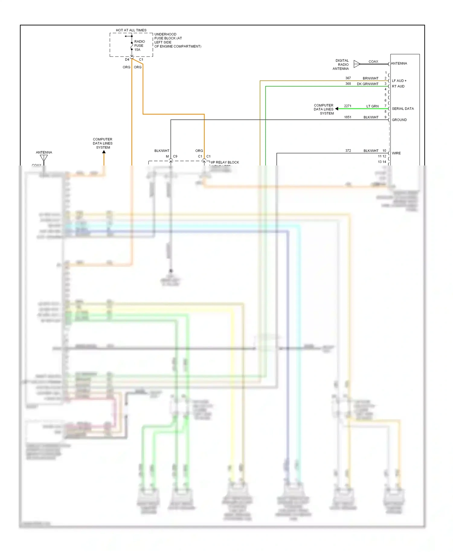 GMC Sierra 2500 HD  (2002-2012) computer data lines system wiring diagram  (11 of 226)