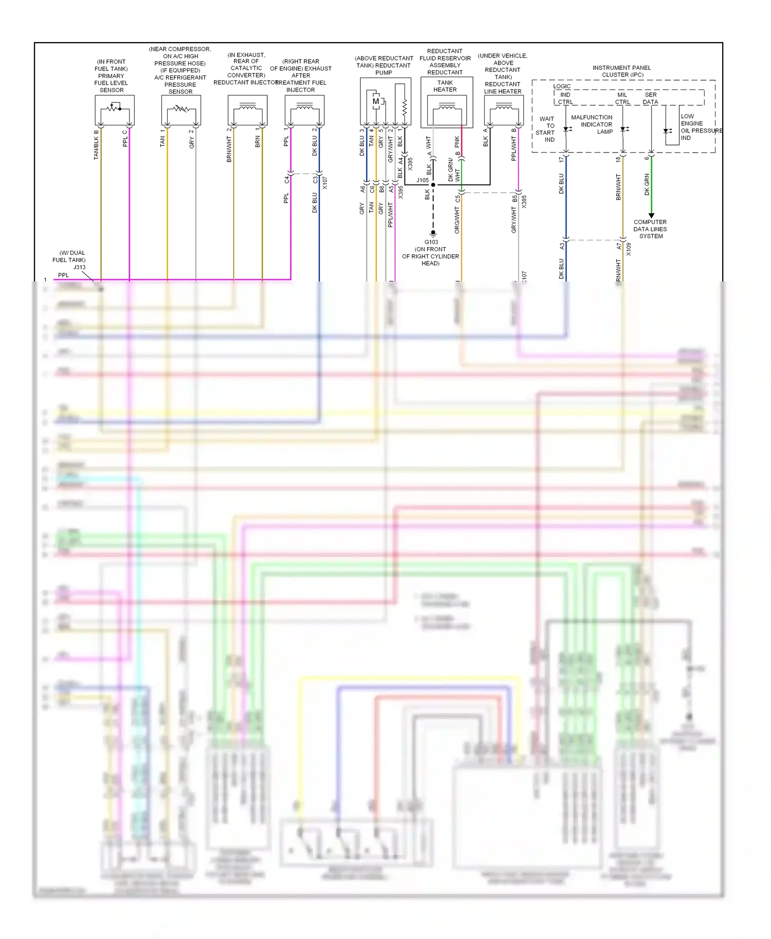GMC Sierra 2500 HD  (2002-2012) computer data lines system wiring diagram  (167 of 226)