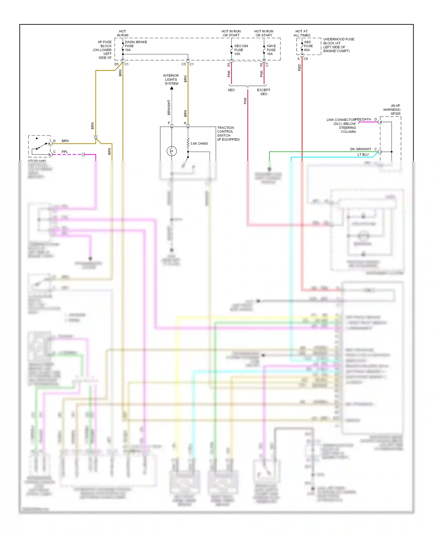 GMC Sierra 2500 HD  (2002-2012) cpp sw sig wiring diagram  (1 of 4)