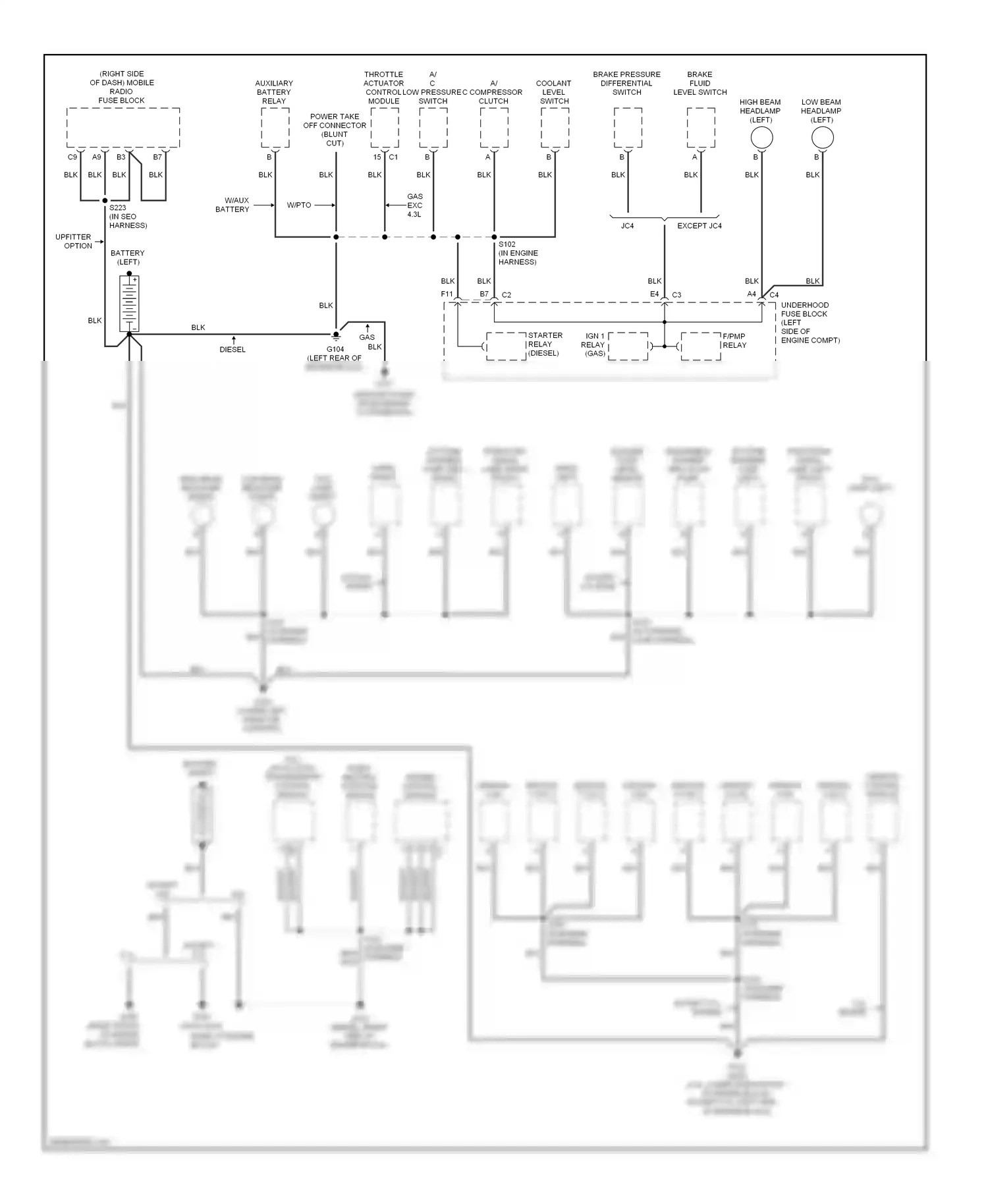 GMC Sierra 2500 HD  (2002-2012) ignition control module wiring diagram  (9 of 10)