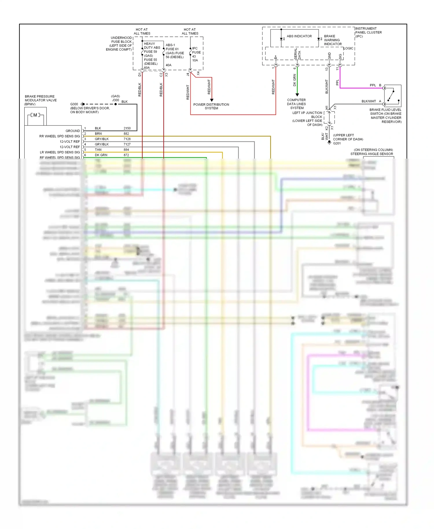 GMC Sierra 2500 HD  (2002-2012) i/p multi-function switch wiring diagram  (4 of 7)