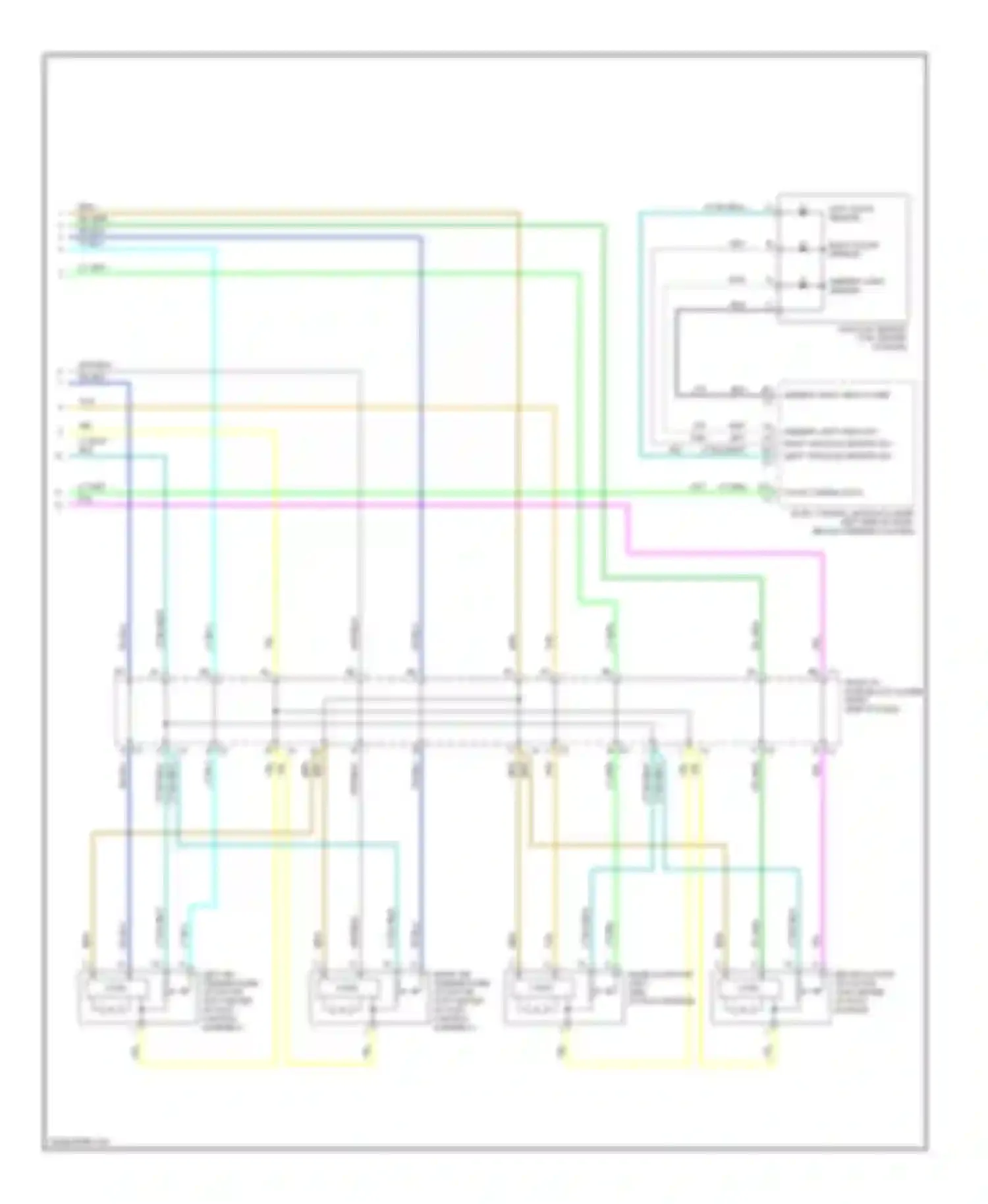 Sierra 2500 GMC  (2000-2004): Automatic a/c circuit (2 of 2)