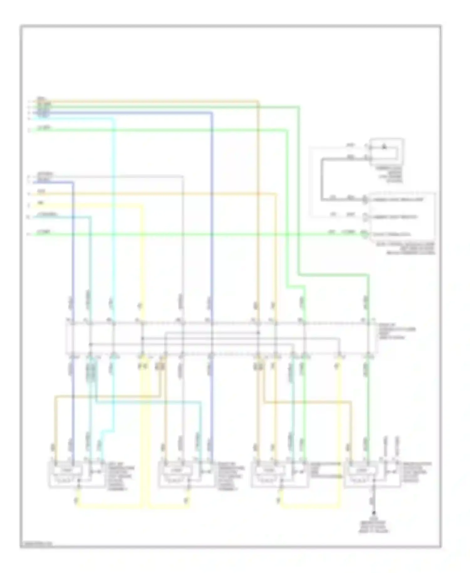 Sierra 2500 GMC  (2000-2004): Manual a/c circuit (2 of 2)