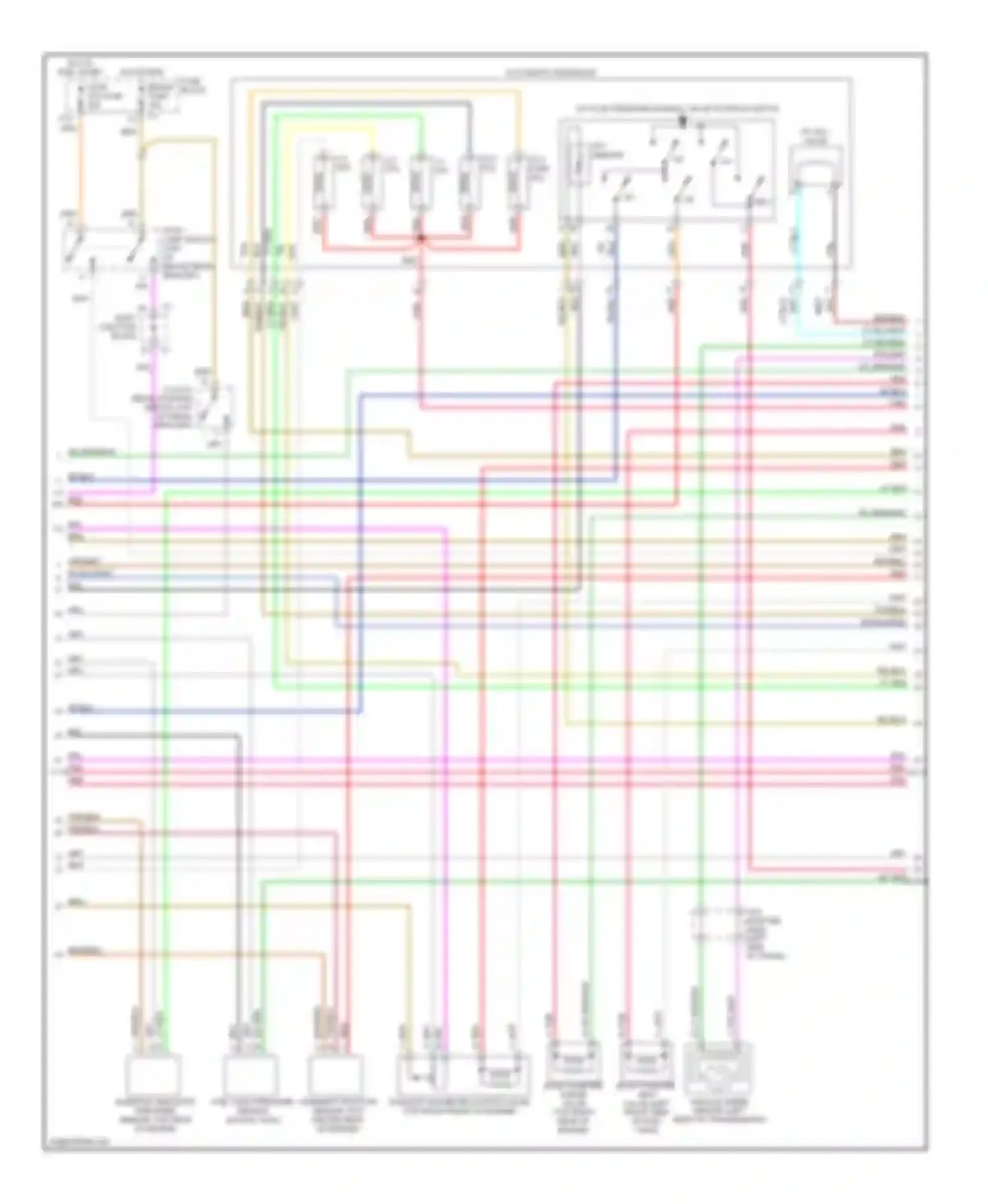 Sierra 2500 GMC  (2000-2004): Wiring diagram engine performance 5.3l vin t, engine controls circuit, except canadian built (3
of 5)