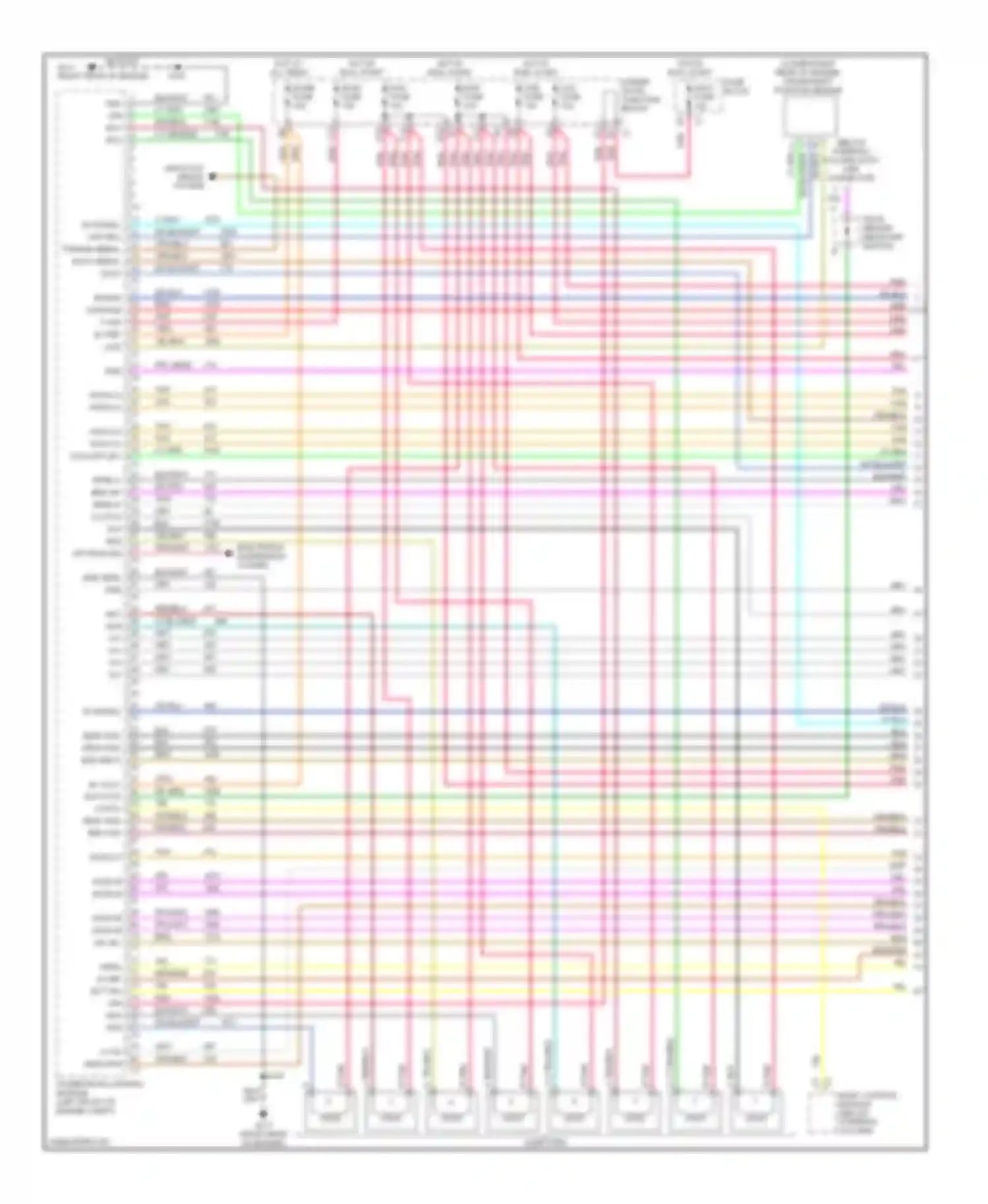 Sierra 2500 GMC  (2000-2004): Wiring diagram engine performance 5.3l vin ts, canadian built (1 of
5)