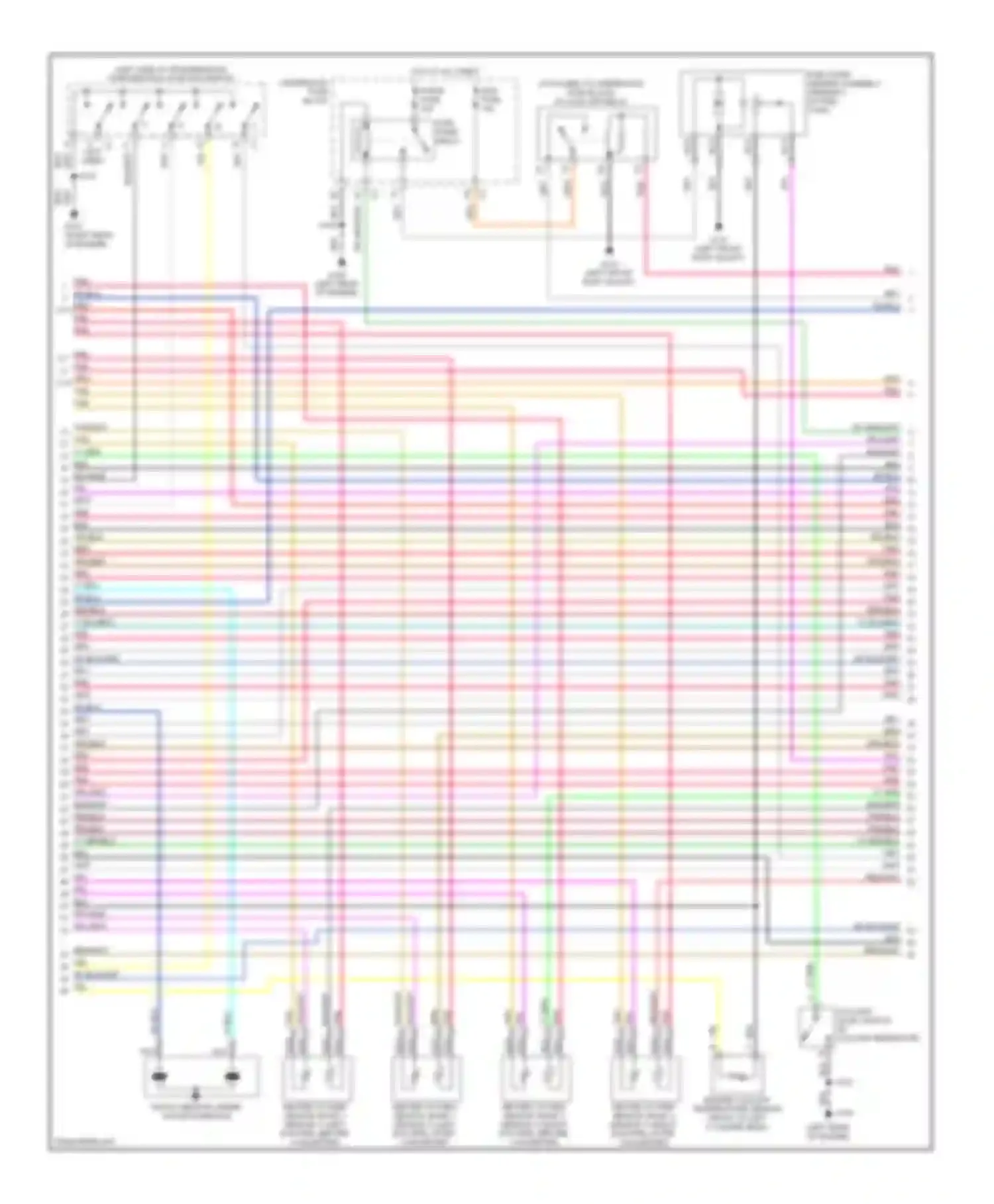 Sierra 2500 GMC  (2000-2004): Wiring diagram engine performance 6.0l bi-fuel (2 of 8)