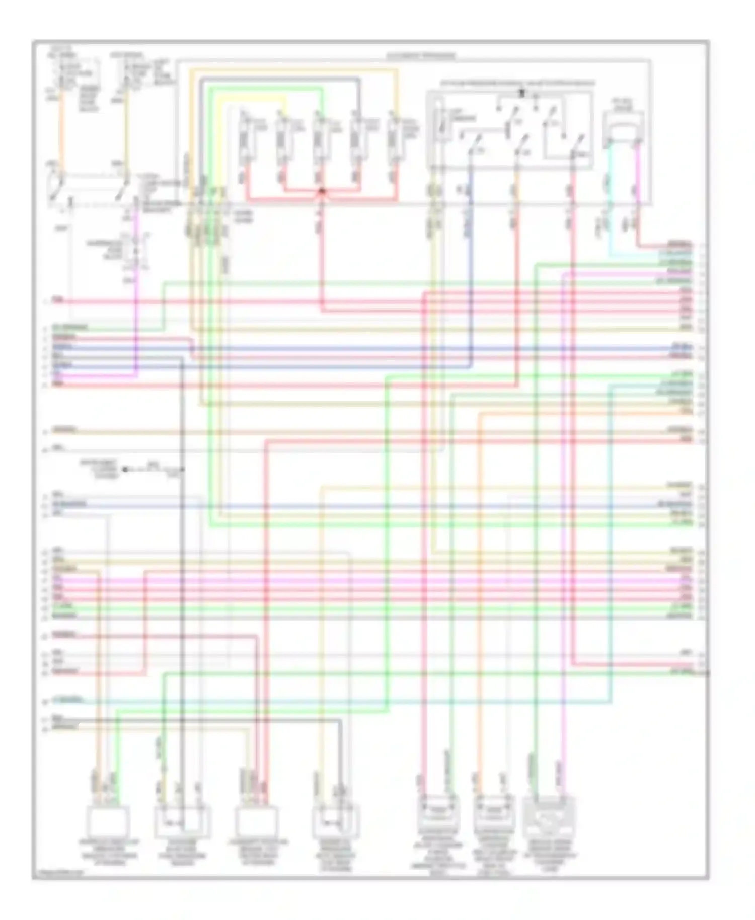 Sierra 2500 GMC  (2000-2004): Wiring diagram engine performance 6.0l bi-fuel (6 of 8)
