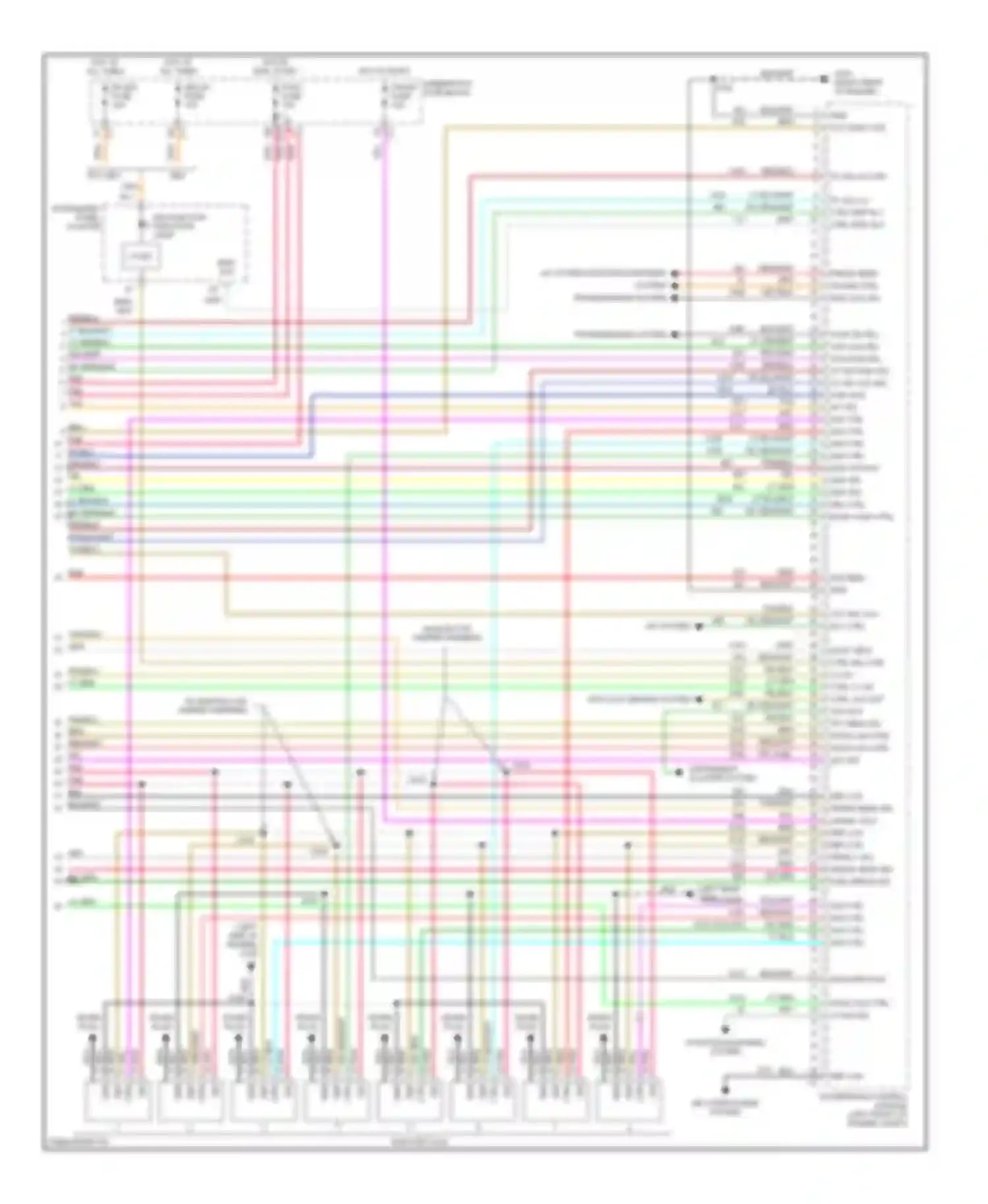 Sierra 2500 GMC  (2000-2004): Wiring diagram engine performance 6.0l bi-fuel (8 of 8)