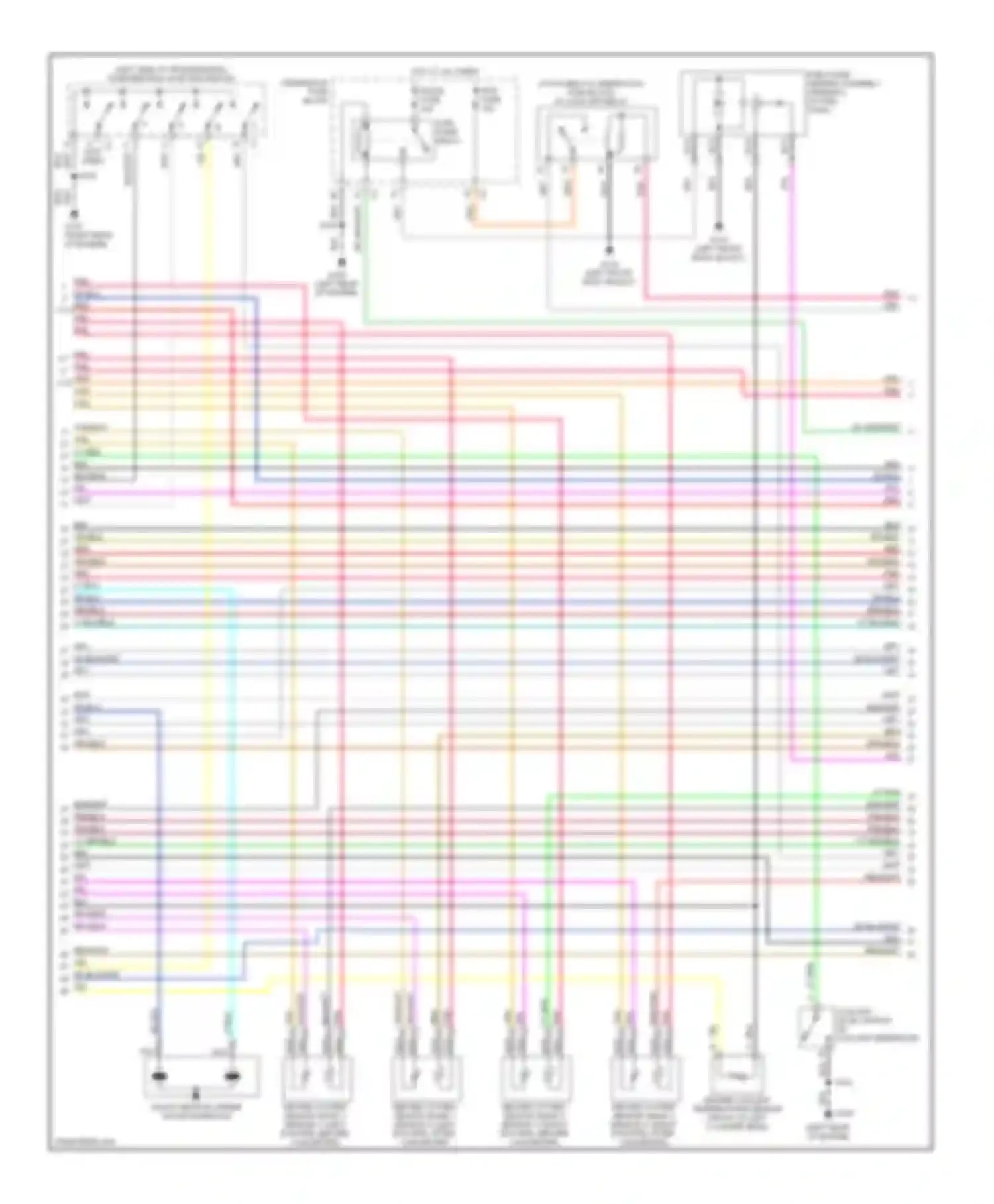 Sierra 2500 GMC  (2000-2004): Wiring diagram engine performance 6.0l cng (2 of 7)