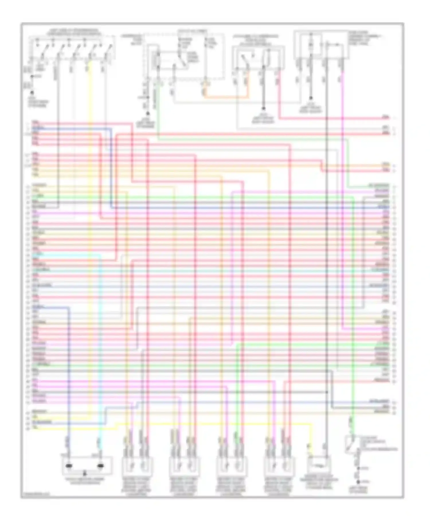 Sierra 2500 GMC  (2000-2004): Wiring diagram engine performance 6.0l cng (2 of 8)