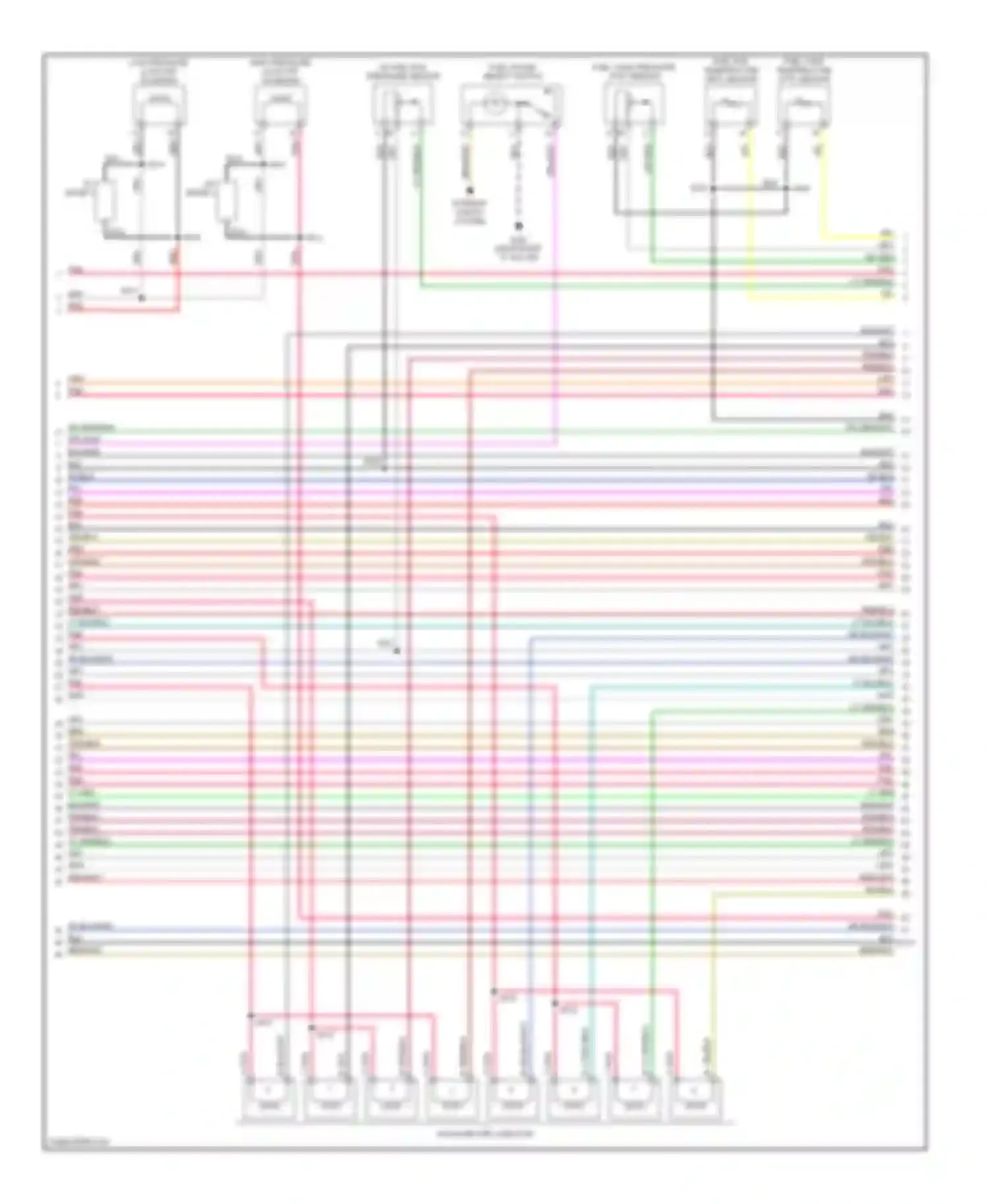 Sierra 2500 GMC  (2000-2004): Wiring diagram engine performance 6.0l cng (3 of 8)