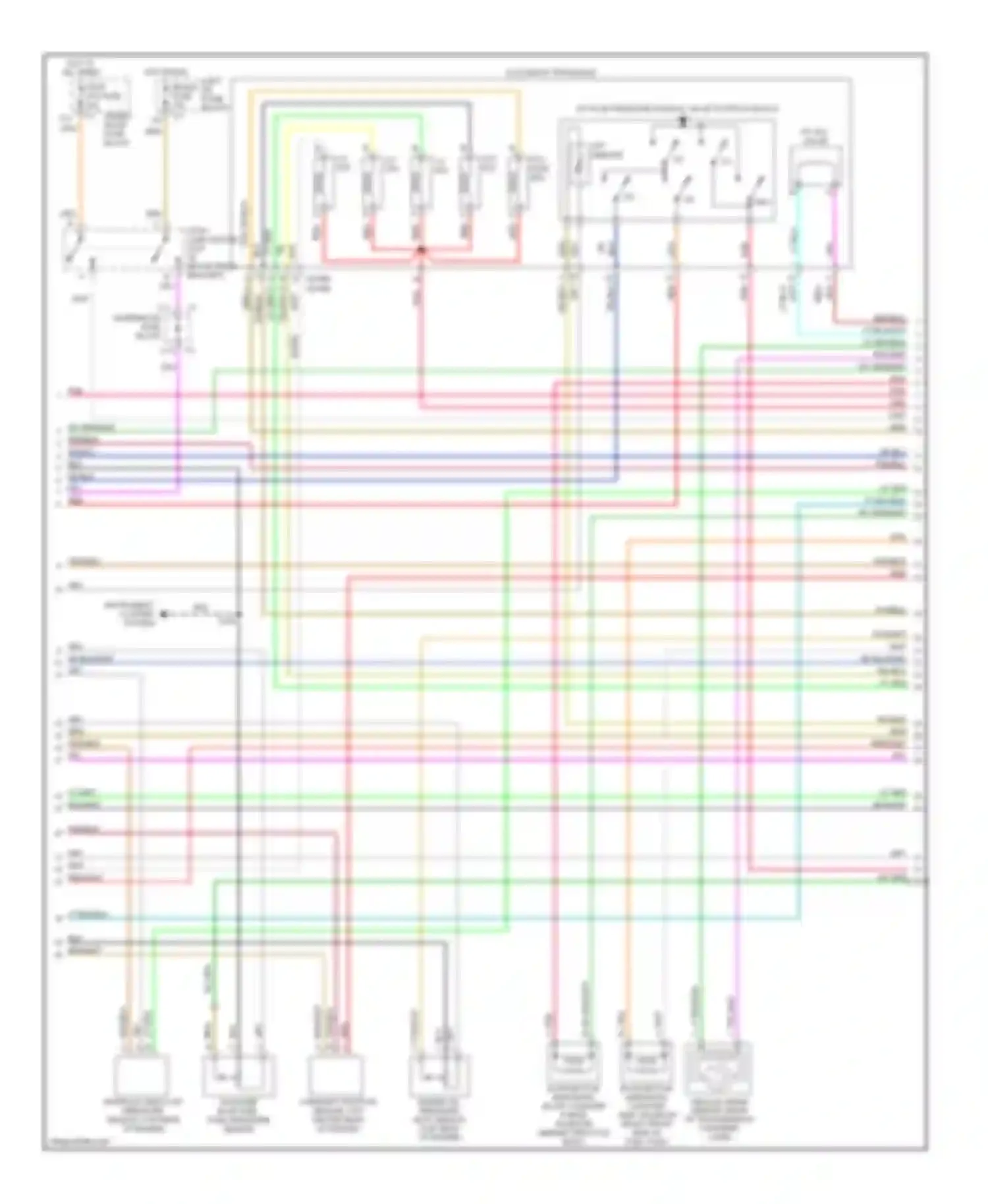 Sierra 2500 GMC  (2000-2004): Wiring diagram engine performance 6.0l cng (5 of 7)