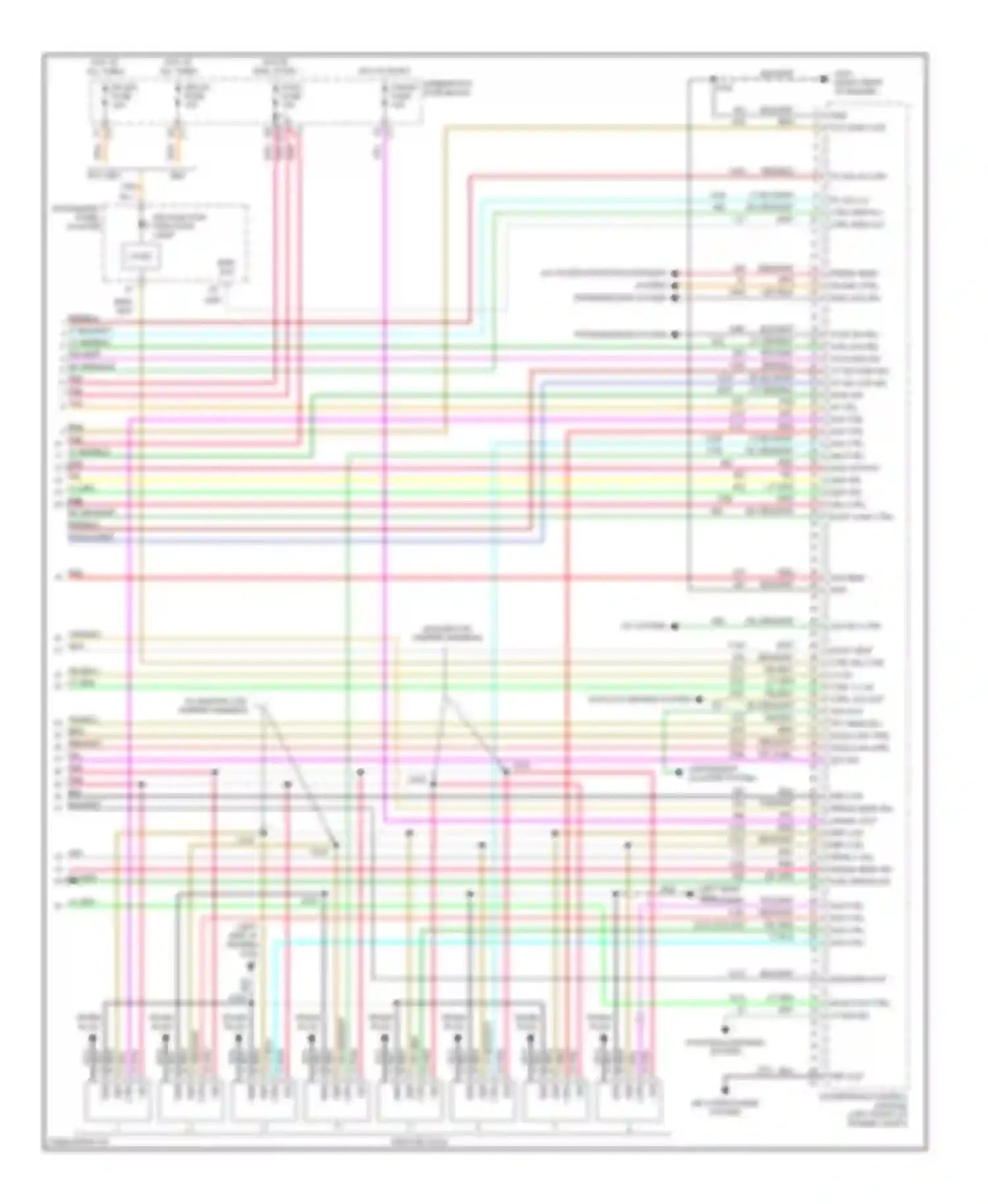 Sierra 2500 GMC  (2000-2004): Wiring diagram engine performance 6.0l cng (8 of 8)