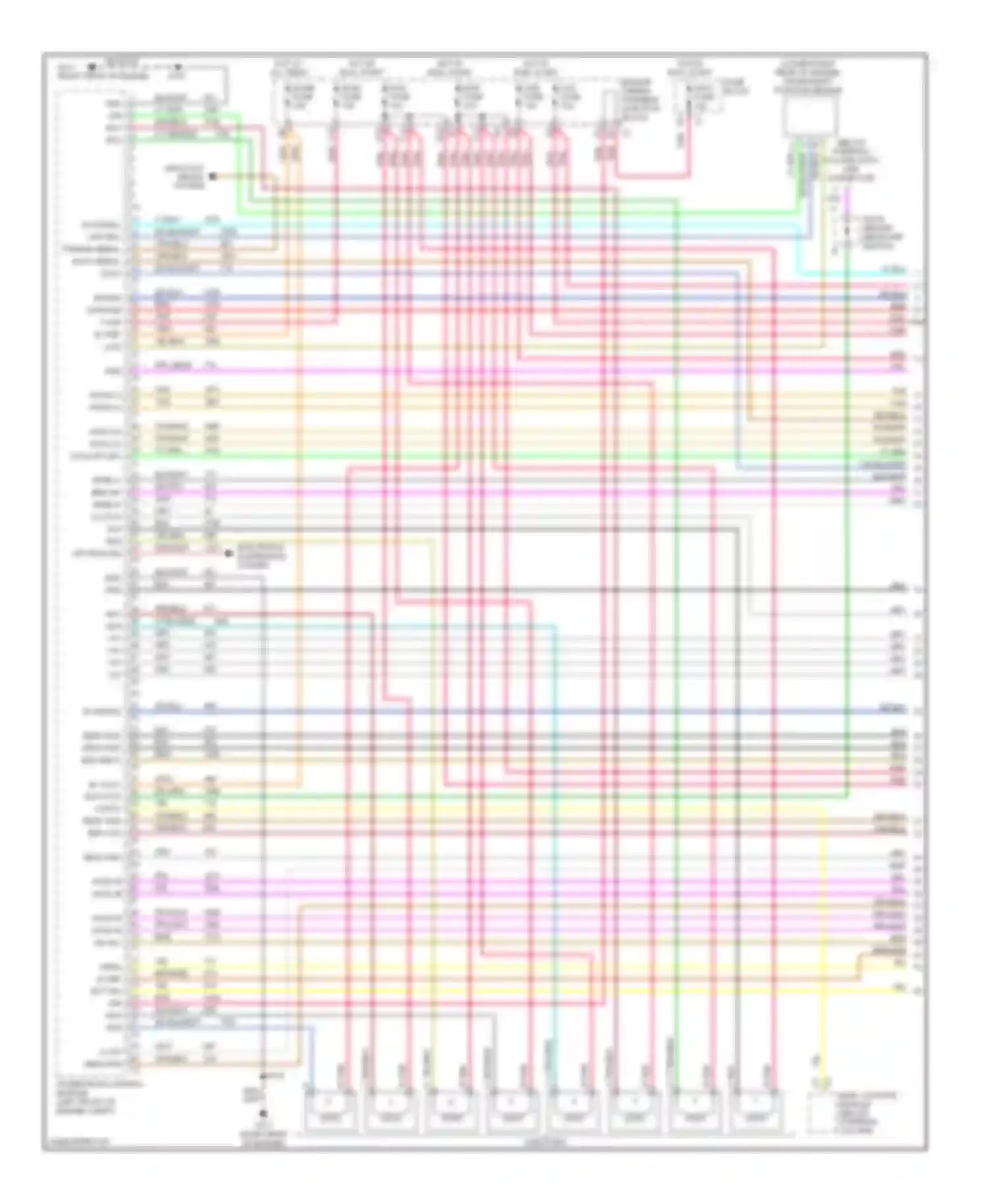 Sierra 2500 GMC  (2000-2004): Wiring diagram engine performance 6.0l vin us (1 of 5)