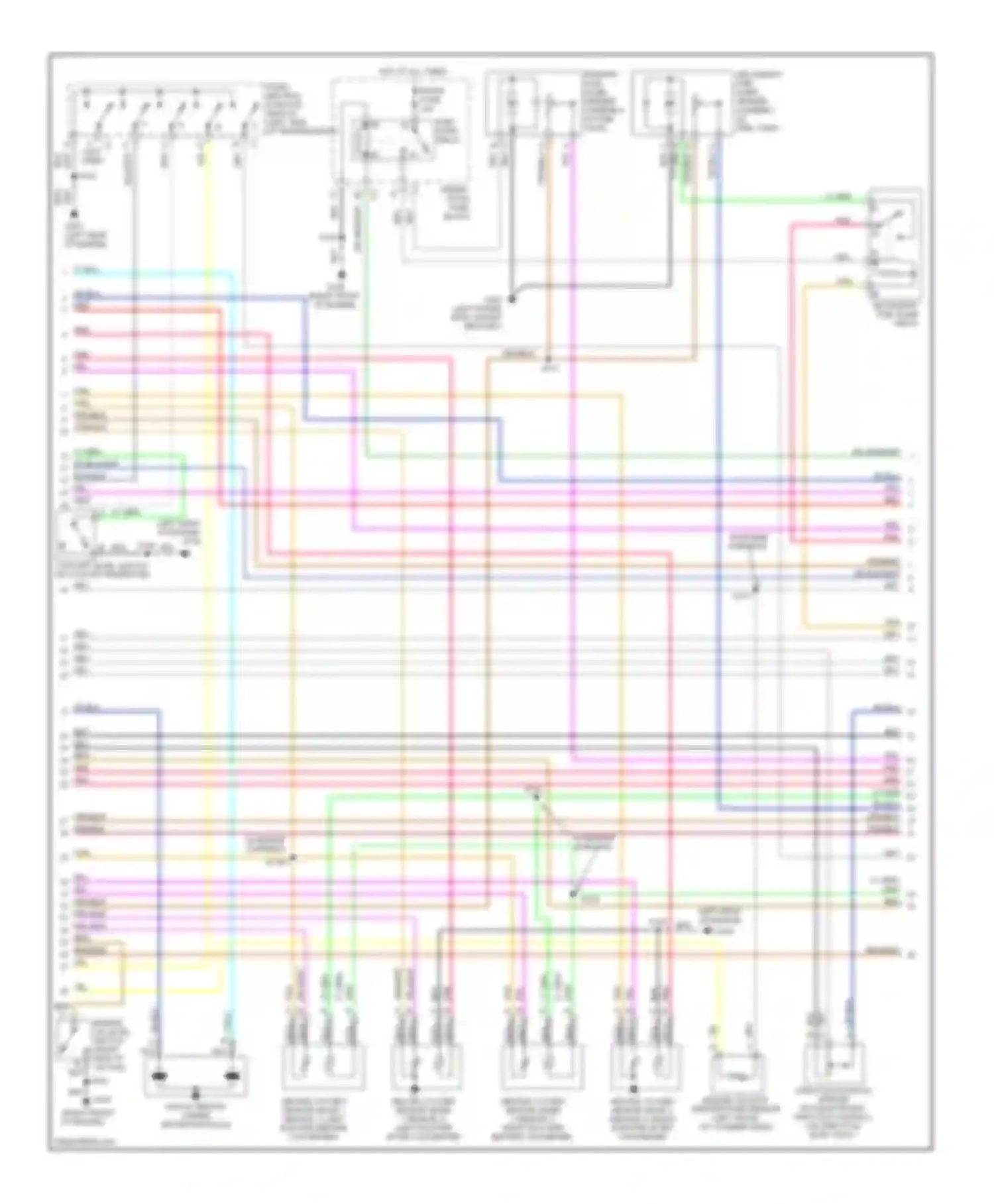 Sierra 2500 GMC  (2000-2004): Wiring diagram engine performance 6.0l vin us, with isolated &
case grounded ho2s sensors (2 of 5)