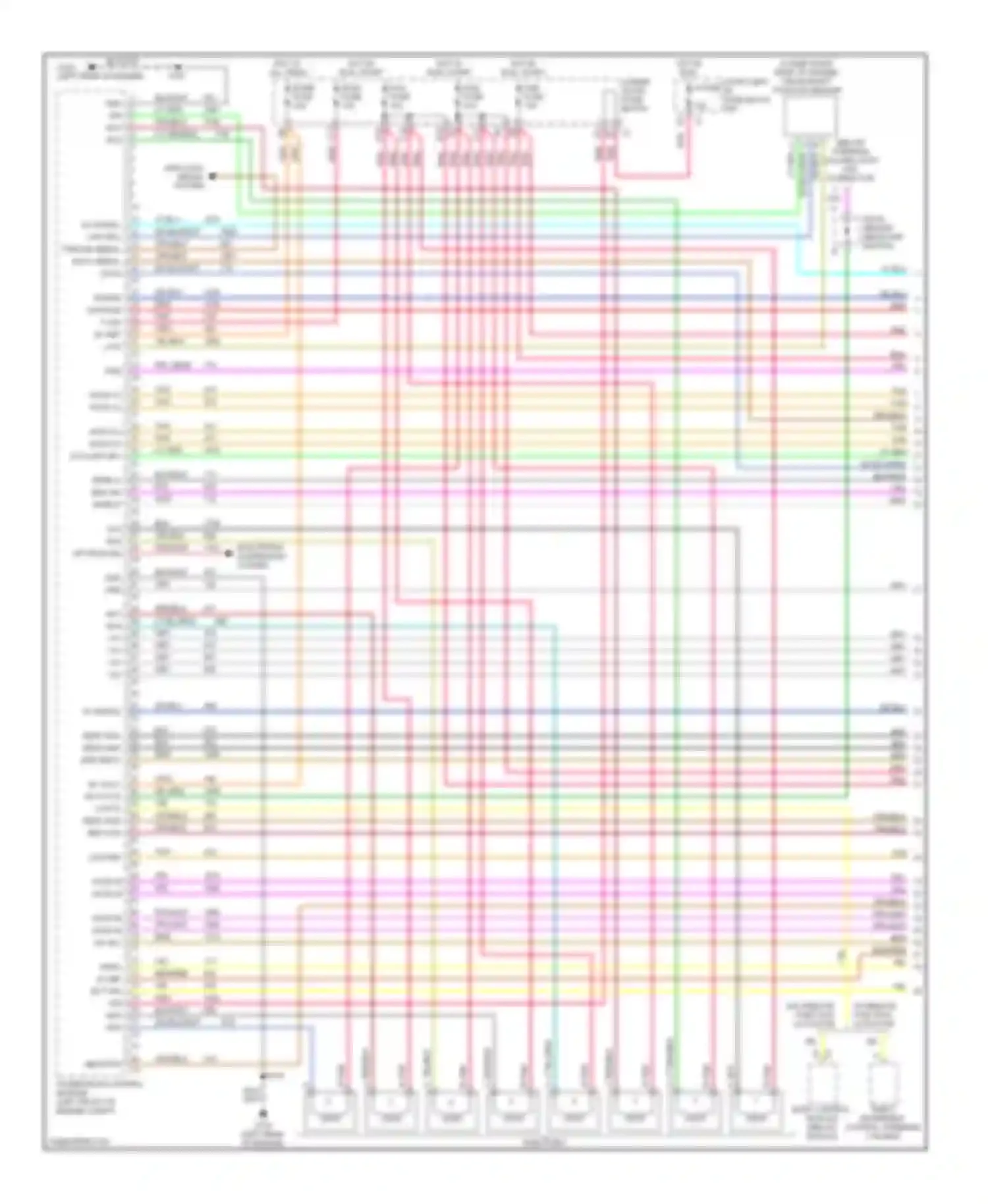 Sierra 2500 GMC  (2000-2004): Wiring diagram engine performance 6.0l vin us, with isolated grounded
ho2s sensors (1 of 5)
