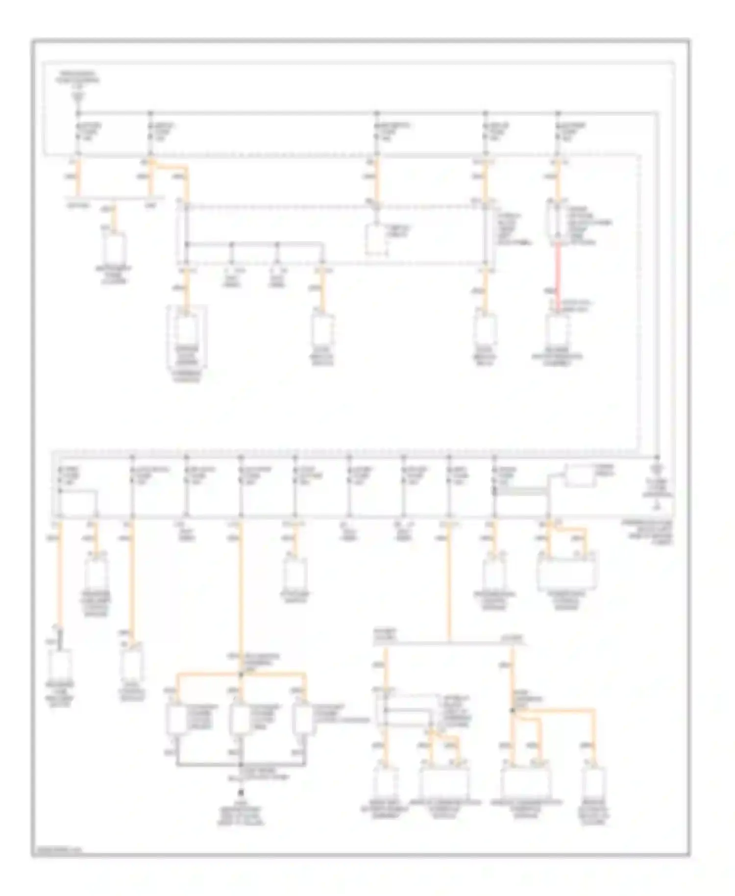 Sierra 2500 GMC  (2000-2004): 6.0l cng, power distribution circuit (2 of 6)