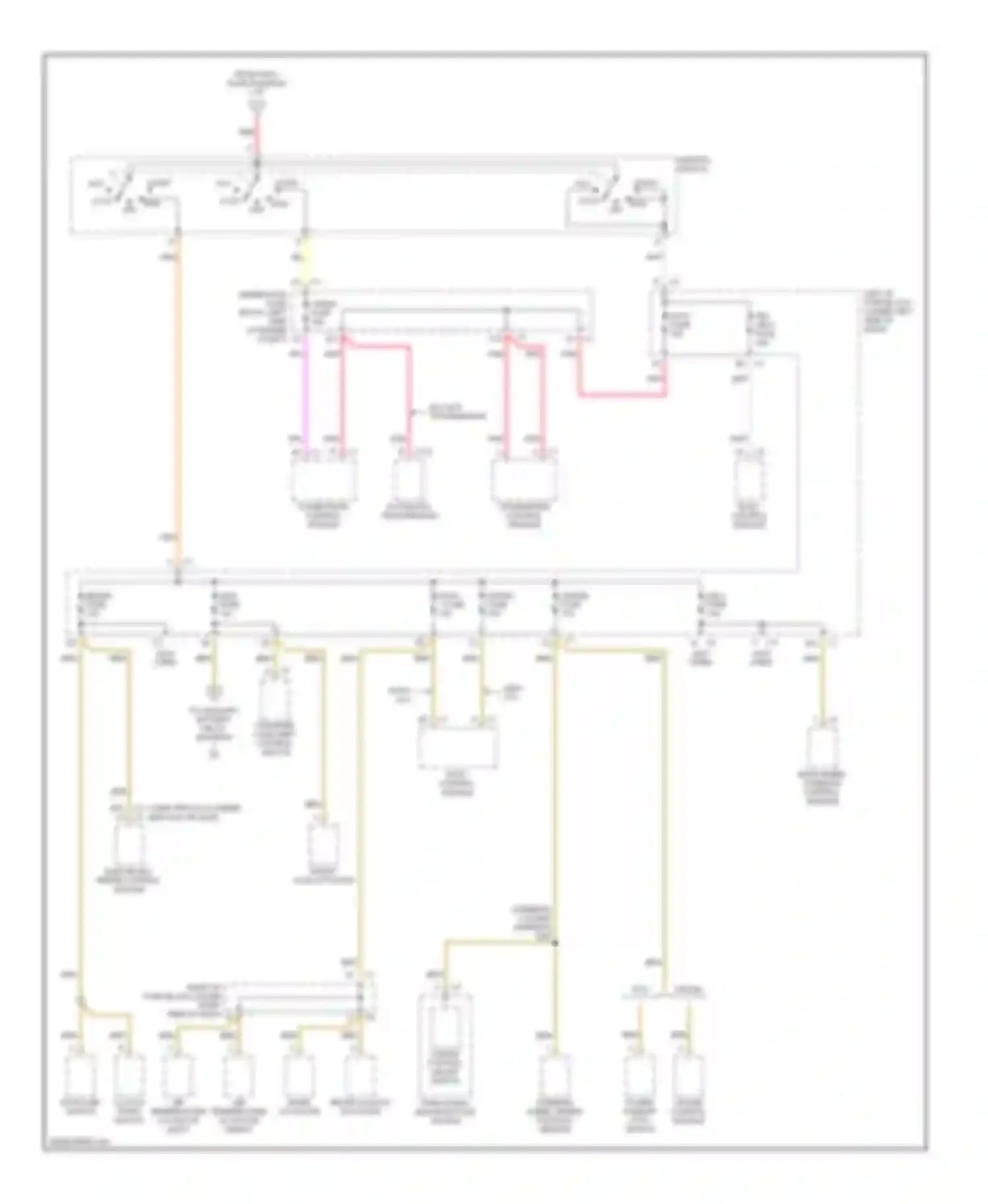 Sierra 2500 GMC  (2000-2004): 6.0l cng, power distribution circuit (5 of 6)