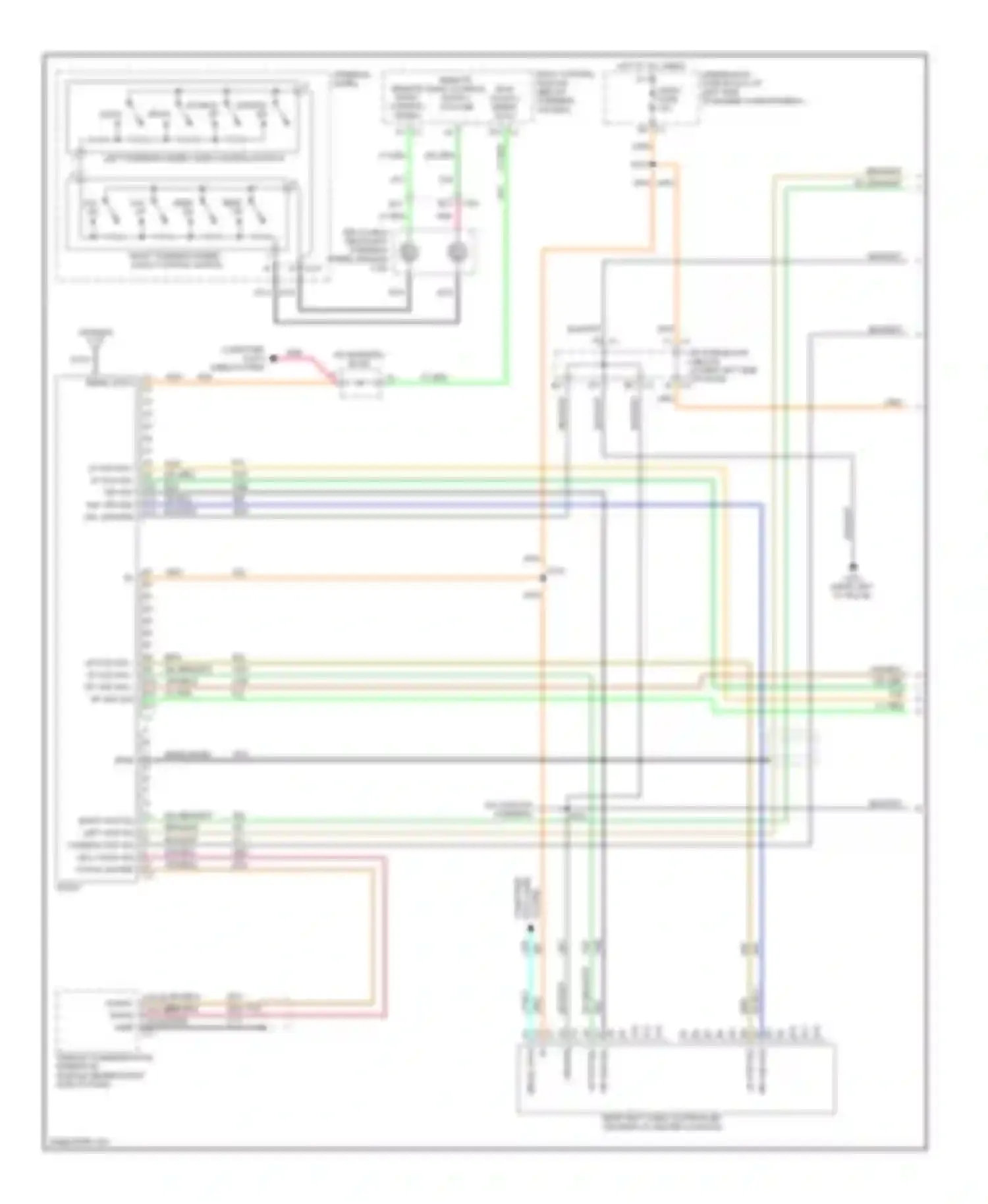 Sierra 2500 GMC  (2000-2004): Premium sound radio circuit, with digital radio receiver (1 of 2)