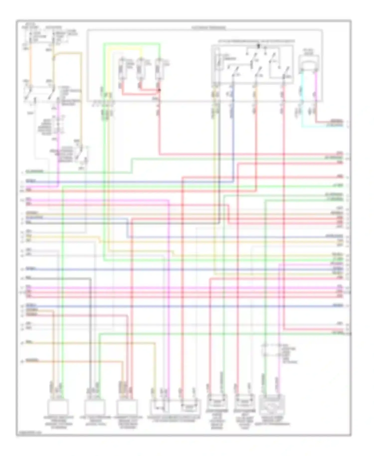 Wiring diagram body wiring harness junction block for GMC Sierra 2500  (2000-2004) (7 of 7)
