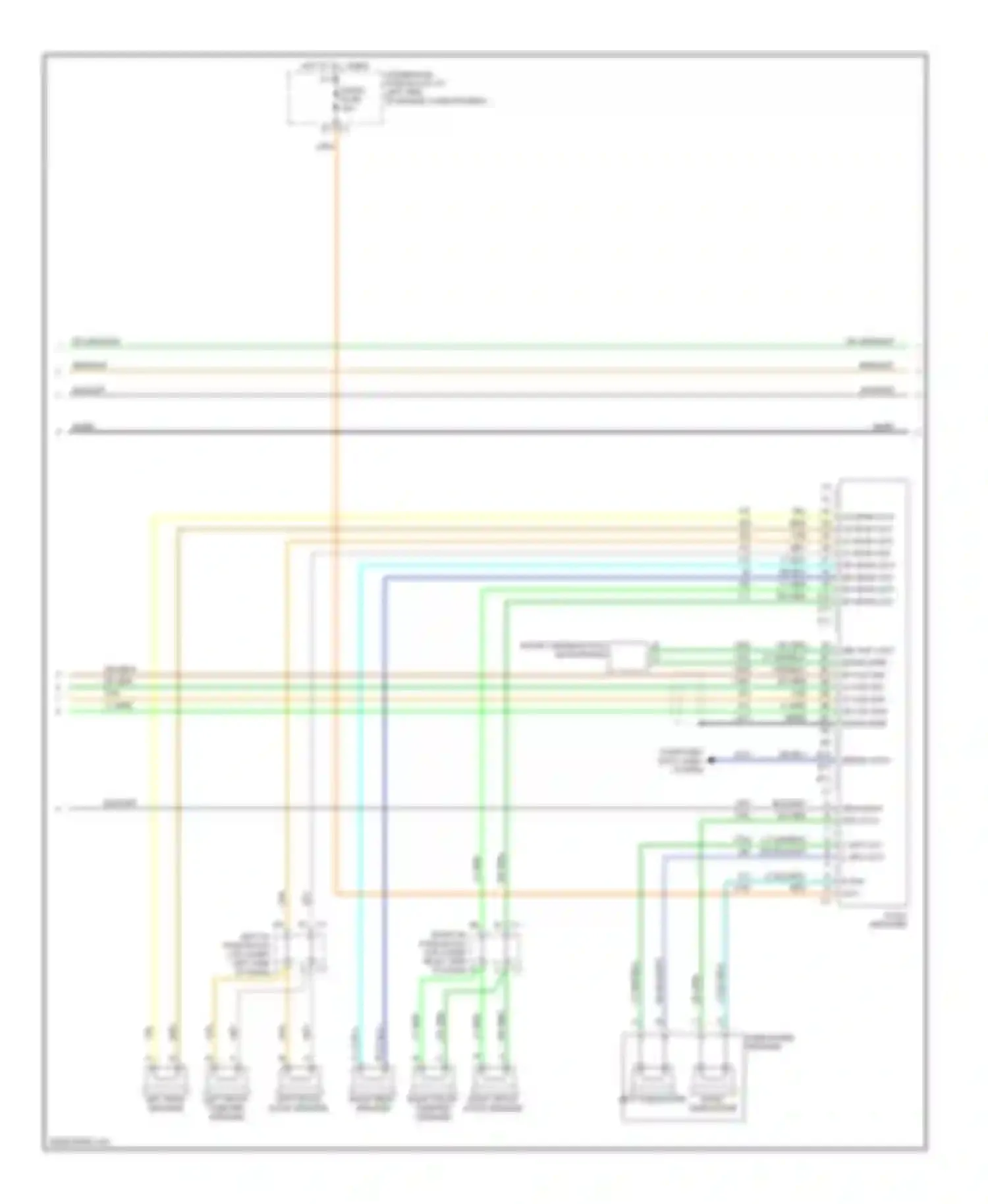 Wiring diagram computer data lines system for GMC Sierra 2500  (2000-2004) (20 of 27)