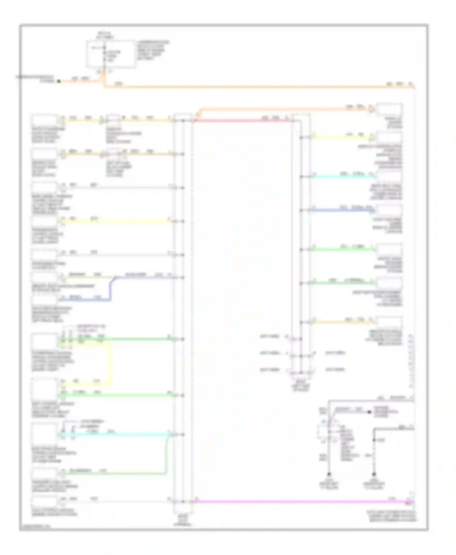 Wiring diagram digital radio receiver for GMC Sierra 2500  (2000-2004) (2 of 5)