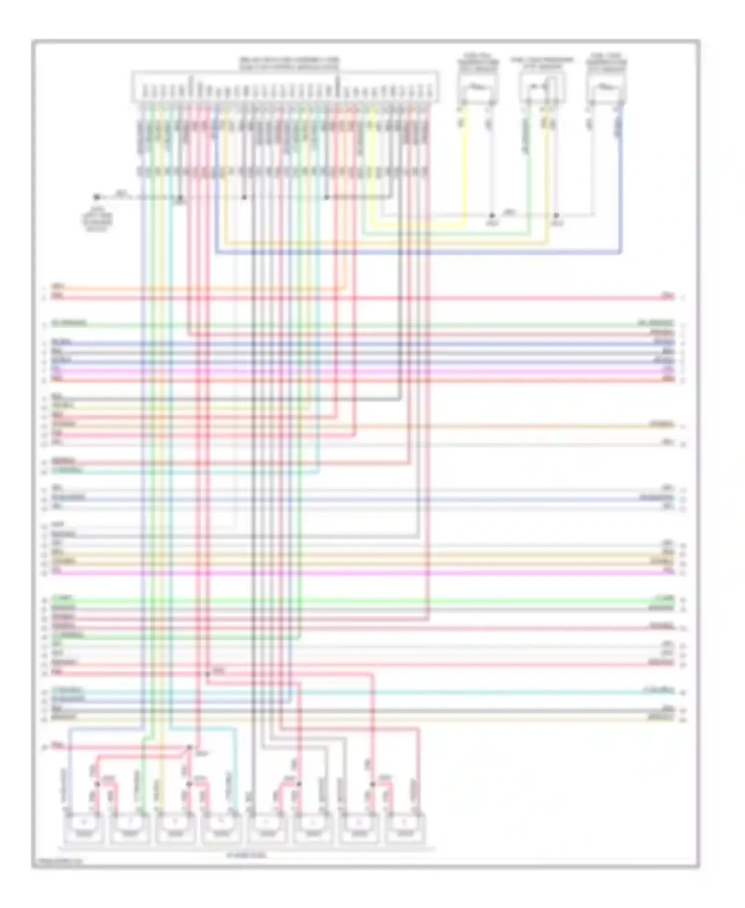 Wiring diagram inj 1 for GMC Sierra 2500  (2000-2004) (2 of 3)
