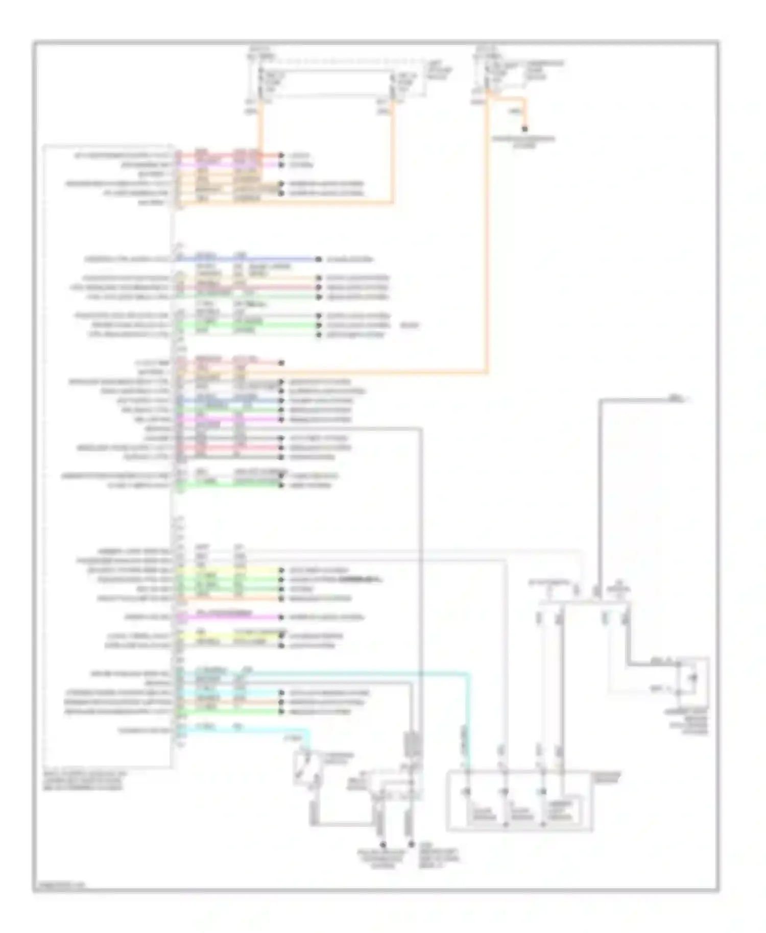 Wiring diagram i/p relay block for GMC Sierra 2500  (2000-2004) (1 of 14)
