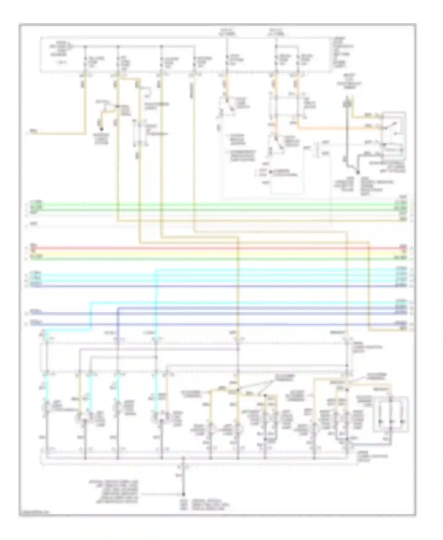 Wiring diagram stop lamp switch for GMC Sierra 2500  (2000-2004) (1 of 1)