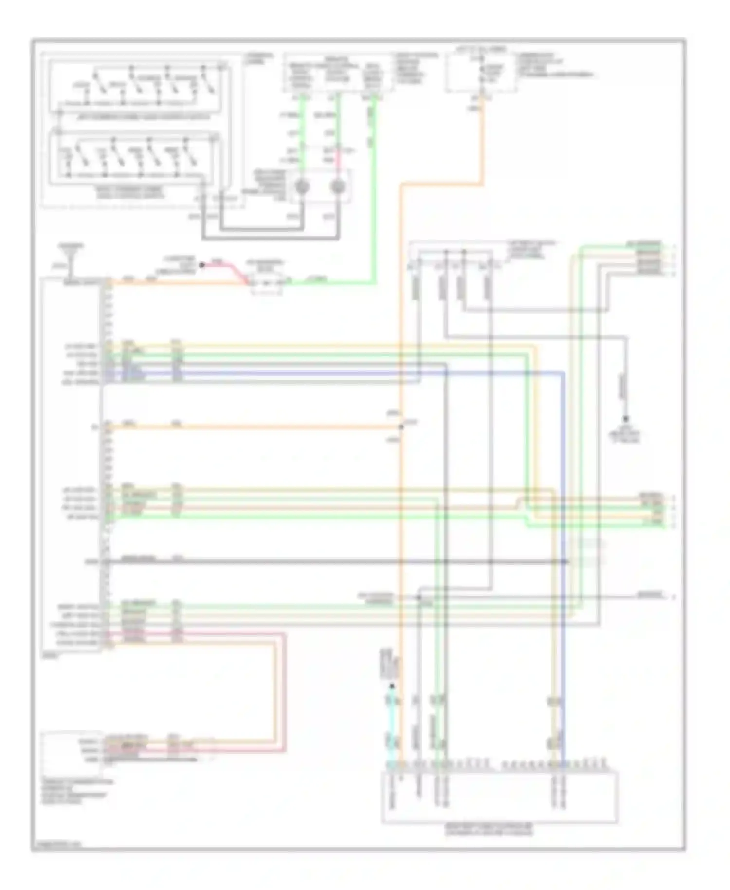 Wiring diagram system data lines for GMC Sierra 2500  (2000-2004) (1 of 1)