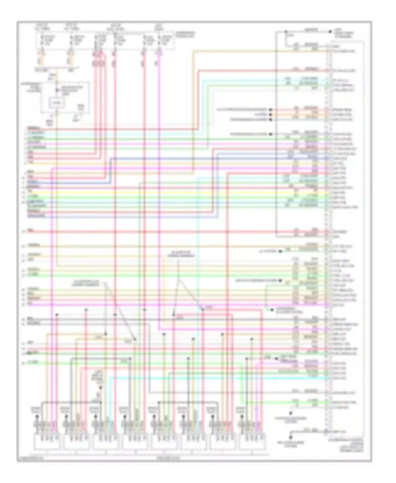 Wiring diagram underhood fuse block for GMC Sierra 2500  (2000-2004) (31 of 31)