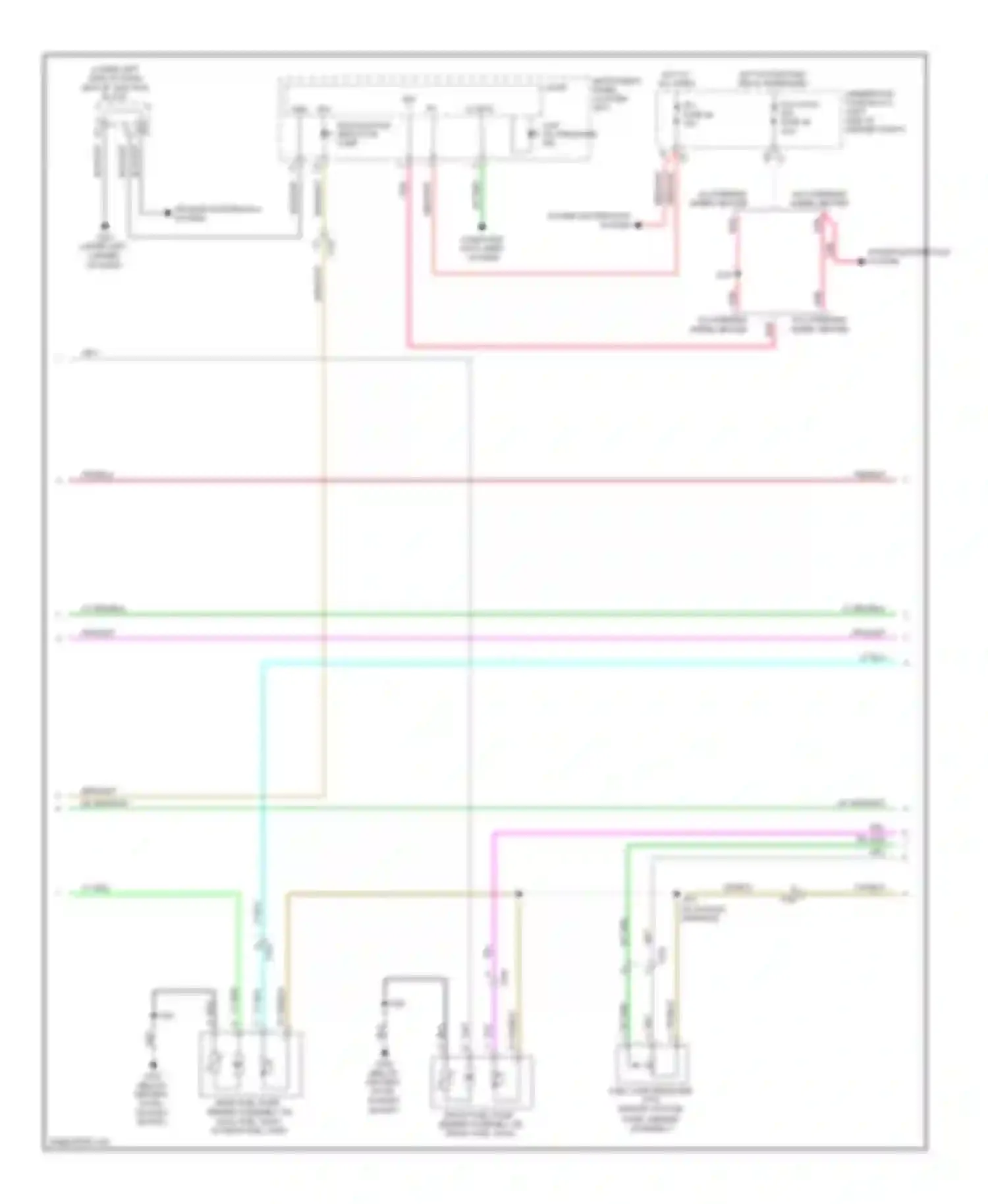 Sierra 3500 HD GMC  (2007-2012): Wiring diagram engine performance 6.0l vin g (3 of 6)