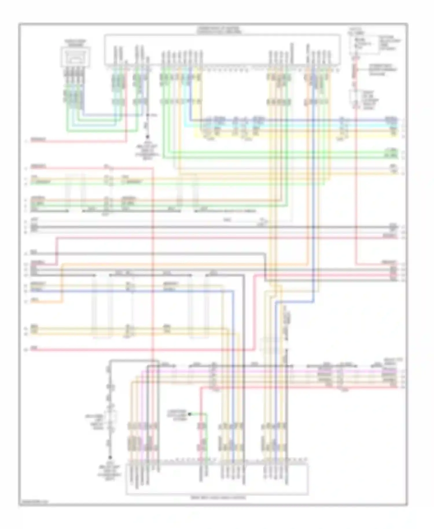 Sierra 3500 HD GMC  (2007-2012): Navigation circuit, with uys & uqa, without y91 (3 of 5)