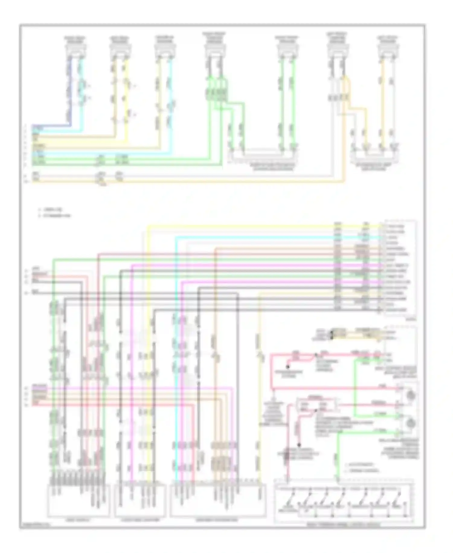 Sierra 3500 HD GMC  (2007-2012): Navigation circuit, with y91 & uqa, without uys (3 of 3)