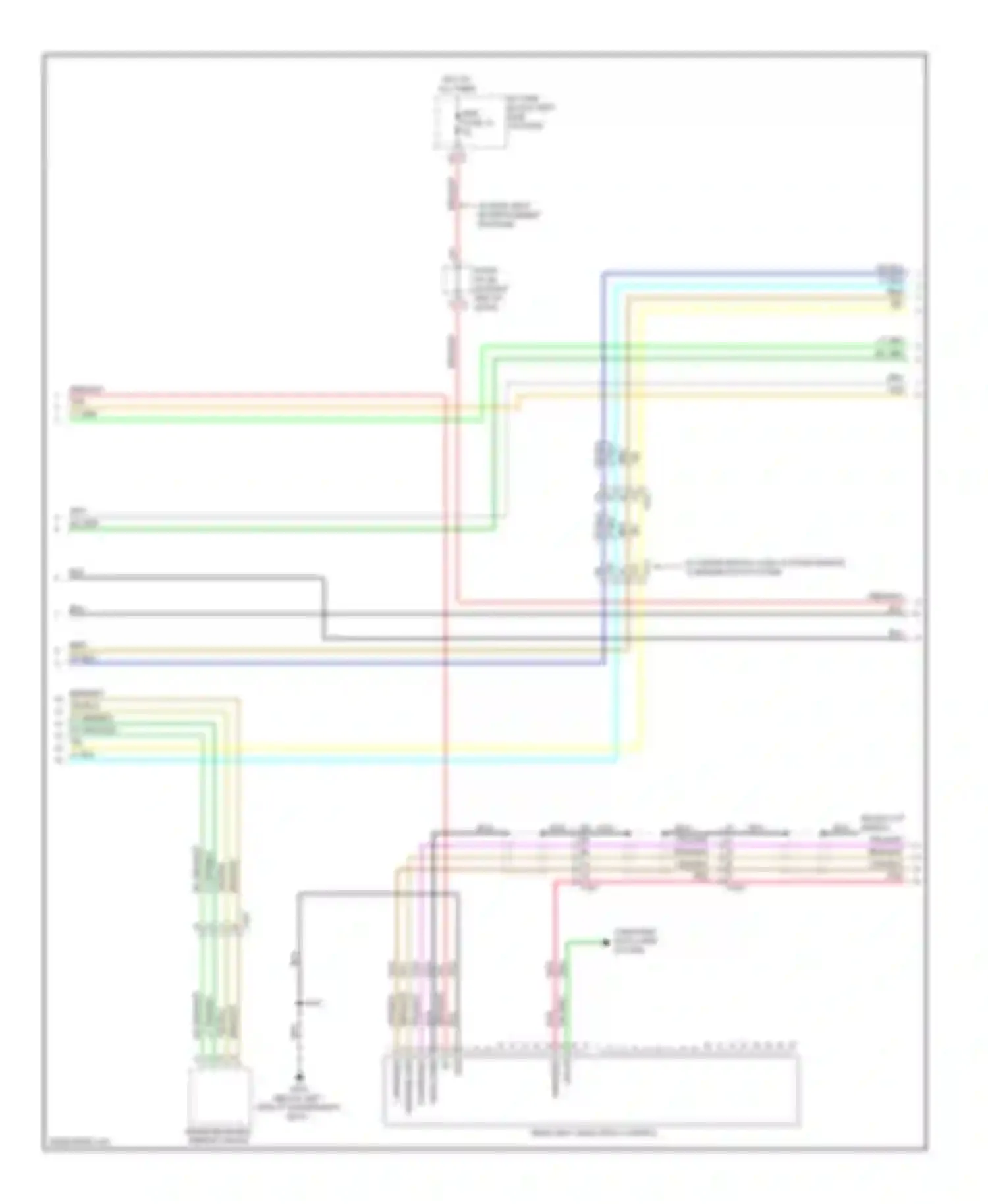 Sierra 3500 HD GMC  (2007-2012): Navigation circuit, without y91 & without uqa (2 of 3)
