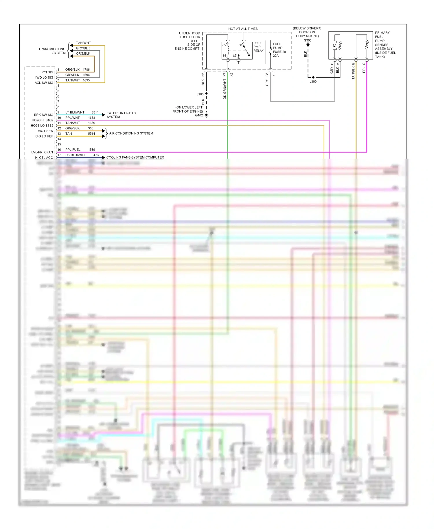 GMC Sierra 3500 HD  (2007-2012) computer data lines system wiring diagram  (18 of 183)