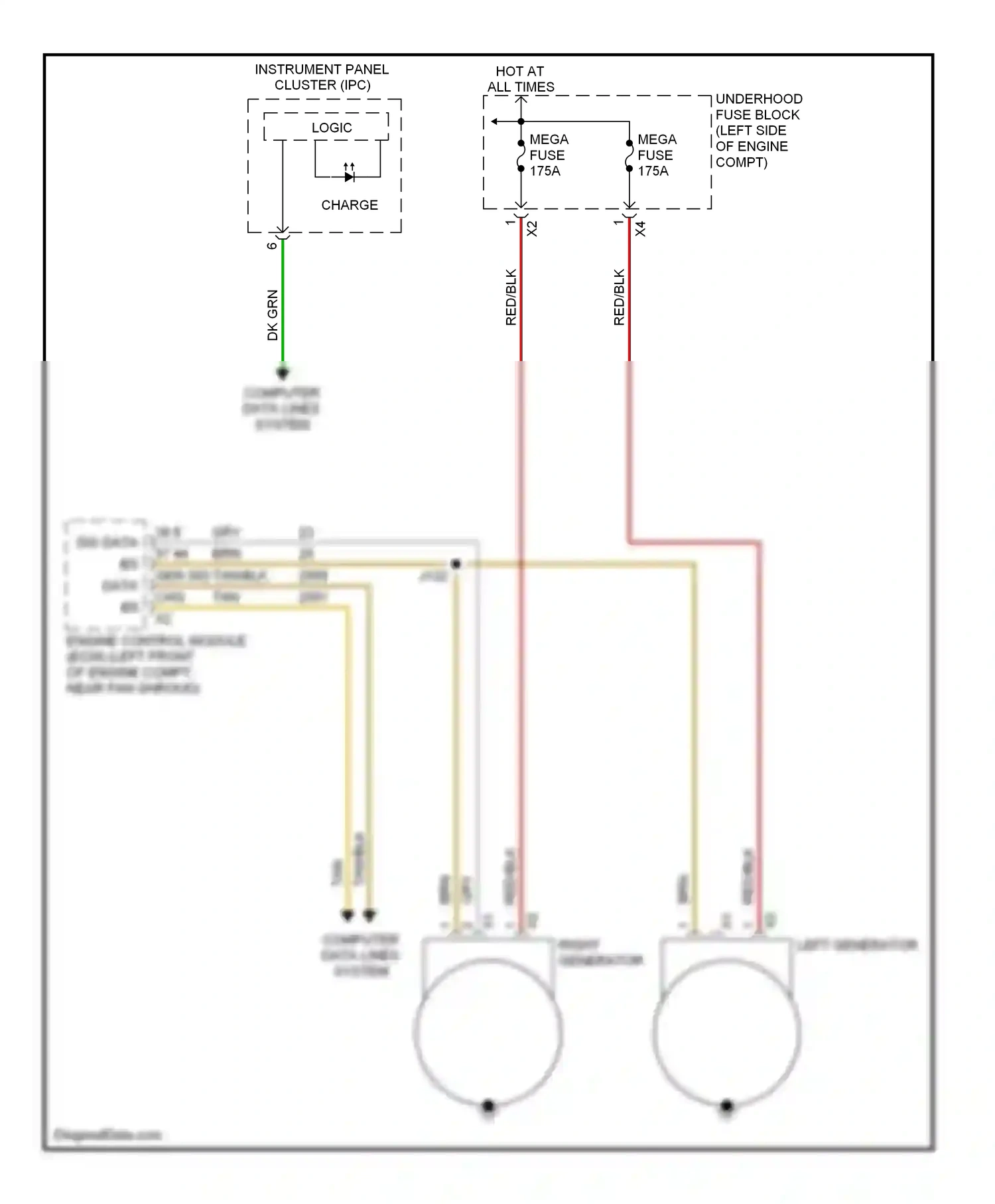 GMC Sierra 3500 HD  (2007-2012) computer data lines system wiring diagram  (41 of 183)