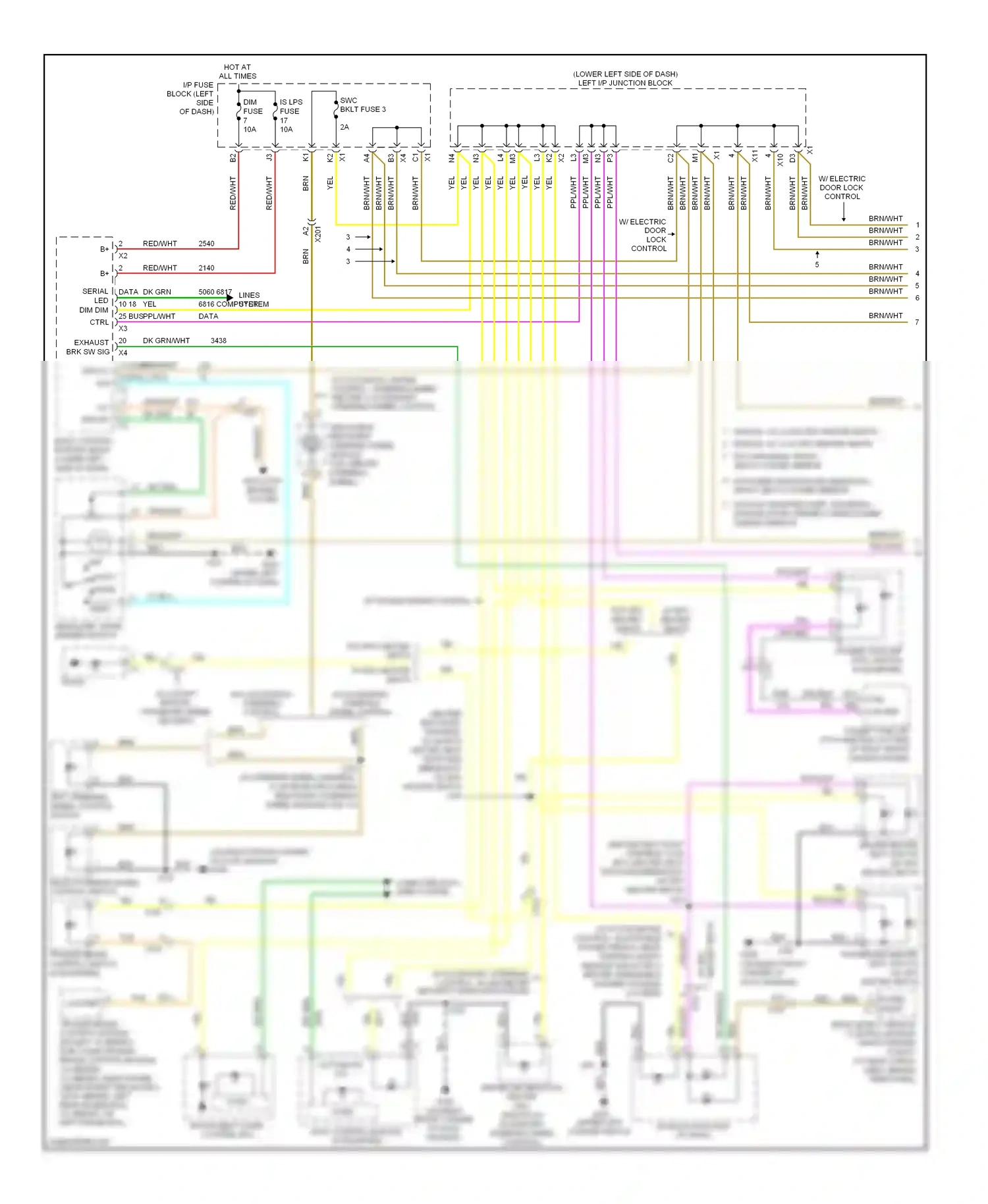 GMC Sierra 3500 HD  (2007-2012) computer data lines system wiring diagram  (17 of 183)
