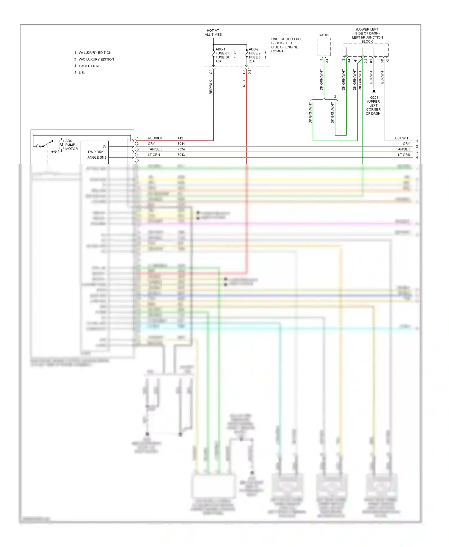 GMC Sierra 3500 HD  (2007-2012) computer data lines system wiring diagram  (1 of 183)