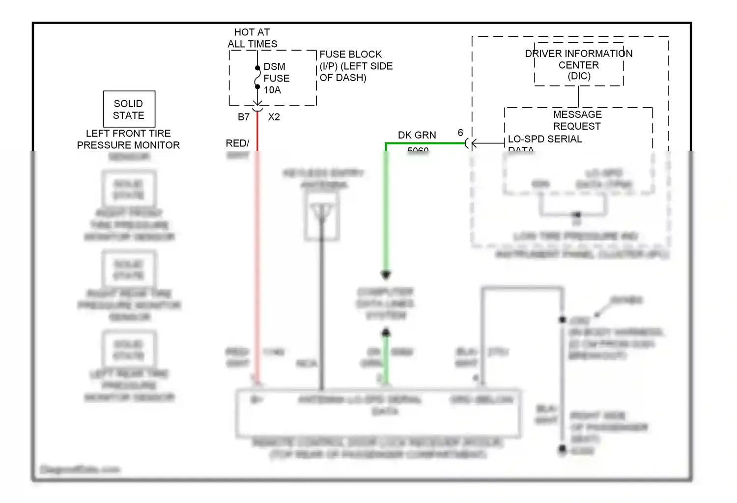 GMC Sierra 3500 HD  (2007-2012) computer data lines system wiring diagram  (68 of 183)