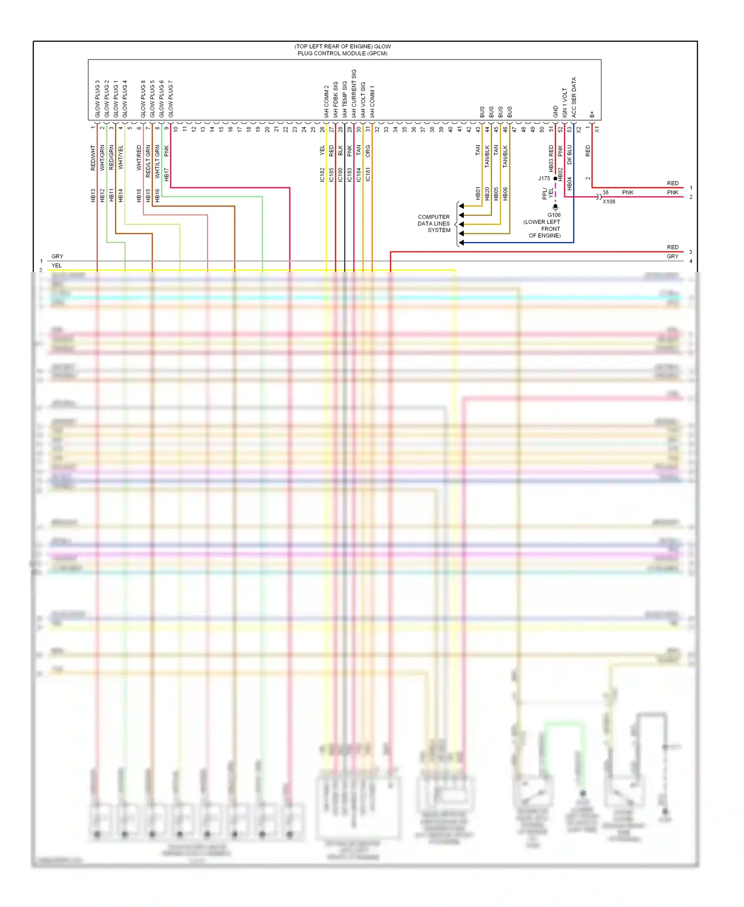 GMC Sierra 3500 HD  (2007-2012) computer data lines system wiring diagram  (20 of 183)