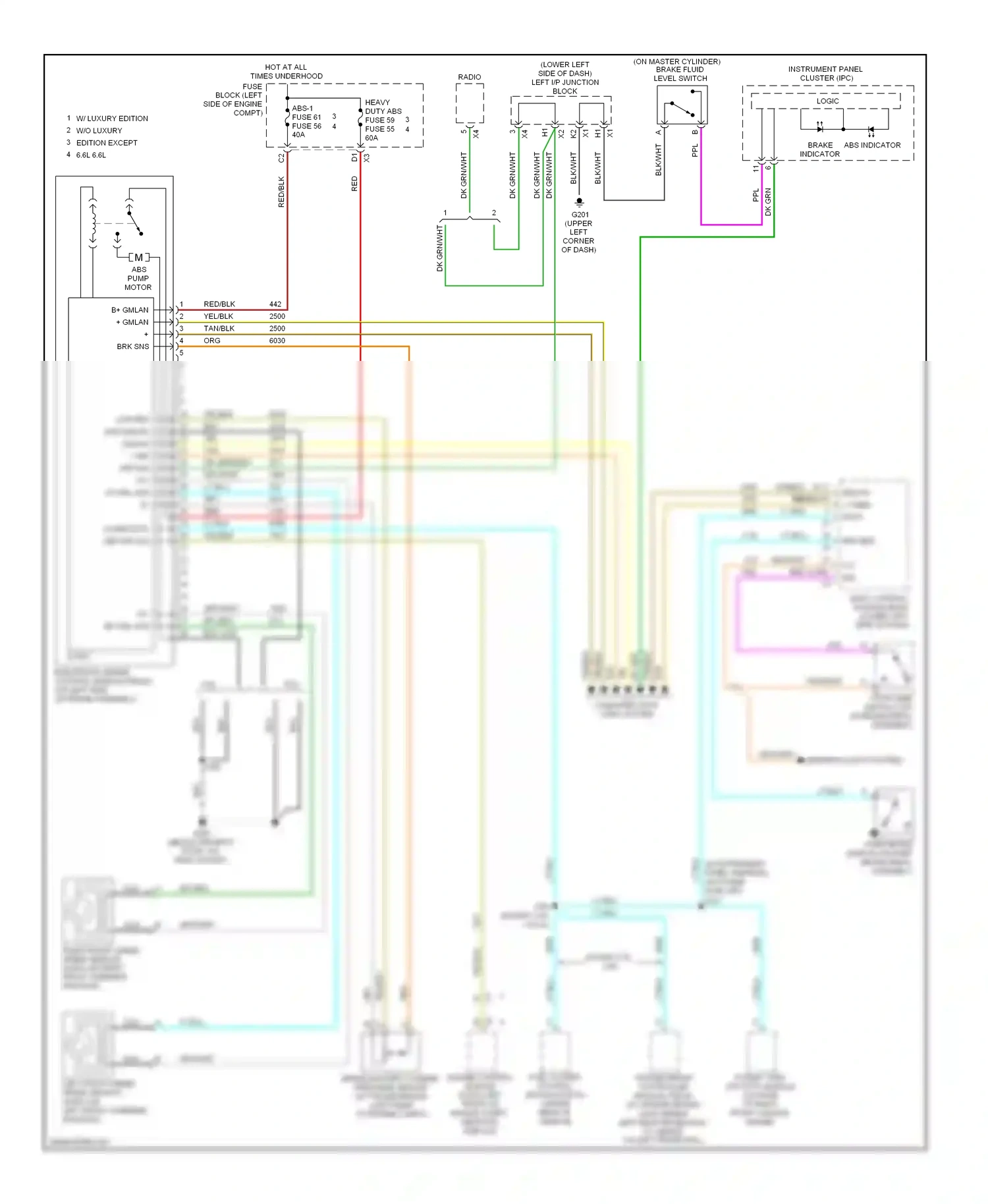 GMC Sierra 3500 HD  (2007-2012) computer data lines system wiring diagram  (3 of 183)