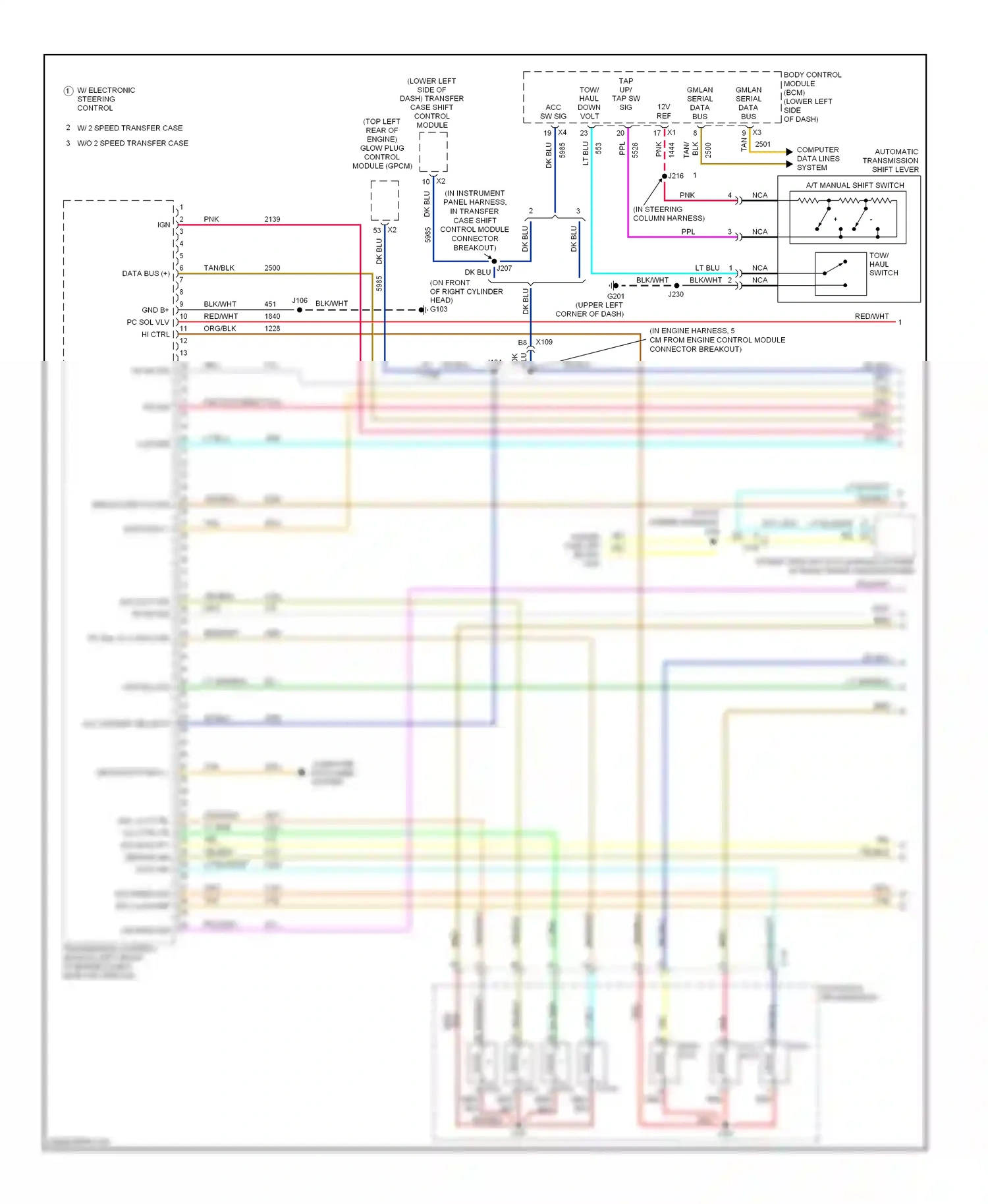 GMC Sierra 3500 HD  (2007-2012) computer data lines system wiring diagram  (131 of 183)