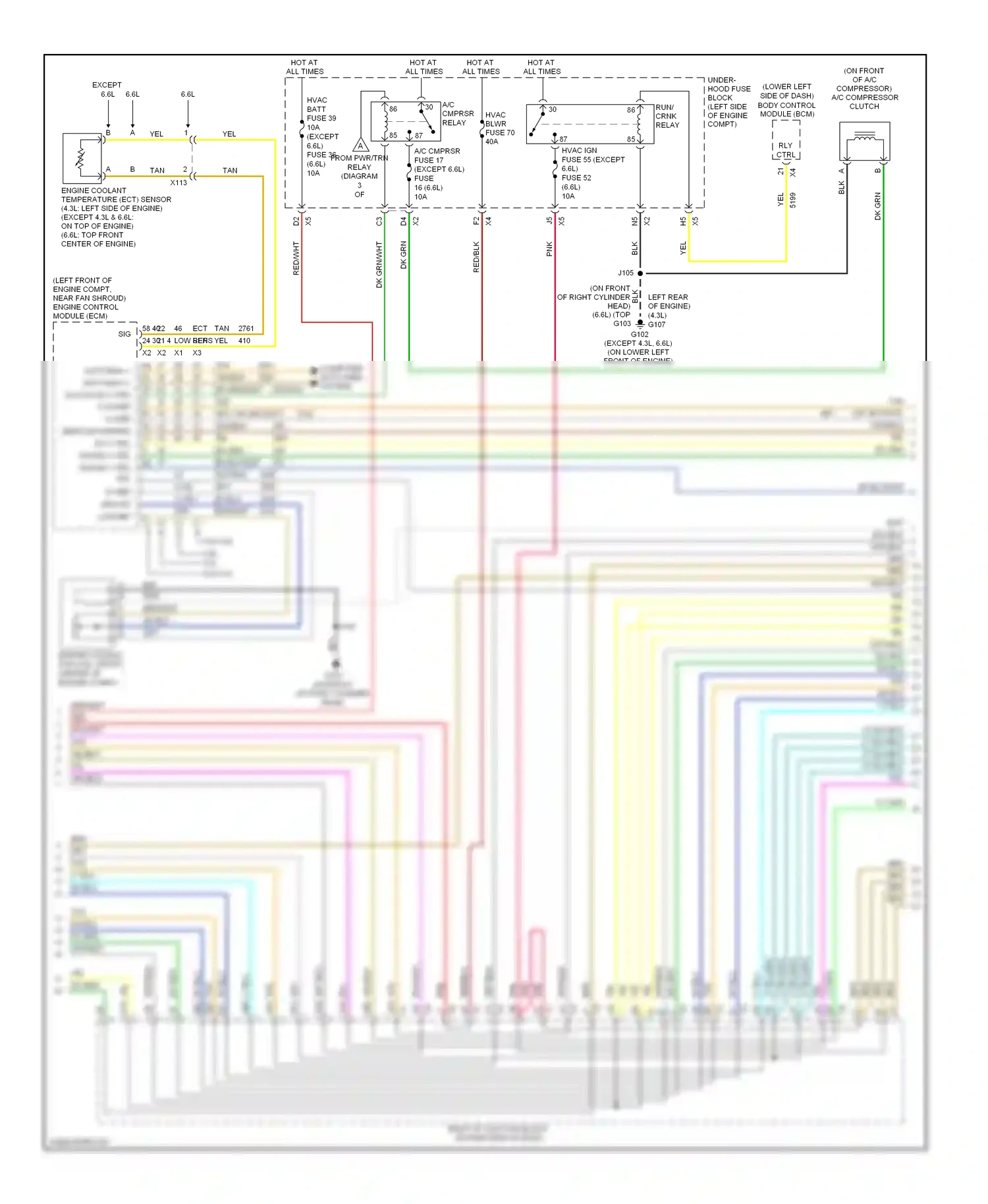 GMC Sierra 3500 HD  (2007-2012) computer data lines wiring diagram  (1 of 14)
