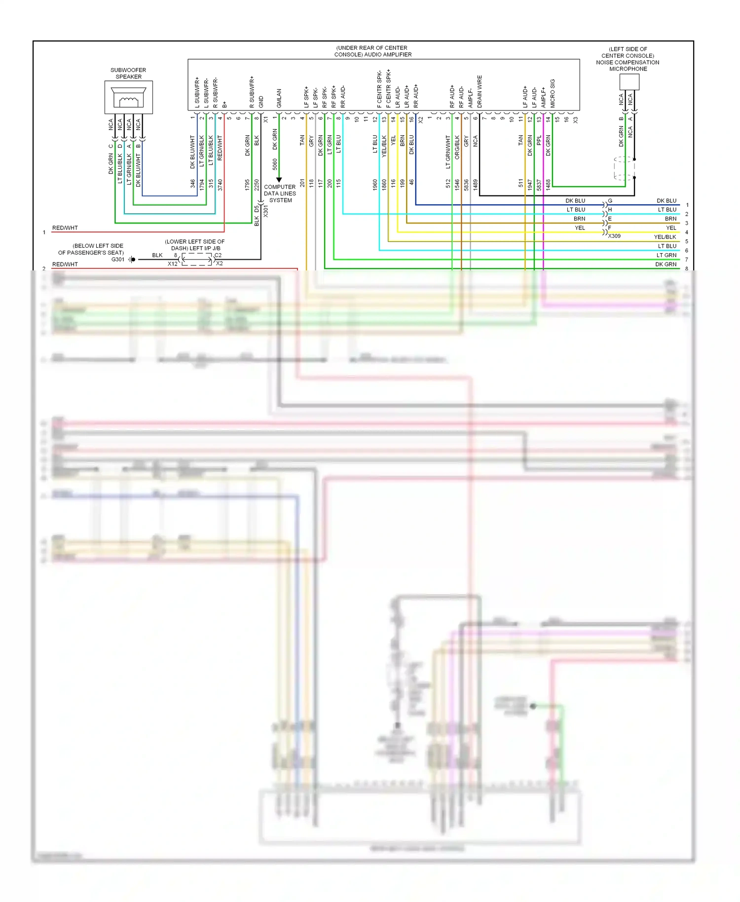 GMC Sierra 3500 HD  (2007-2012) computer data lines wiring diagram  (4 of 14)