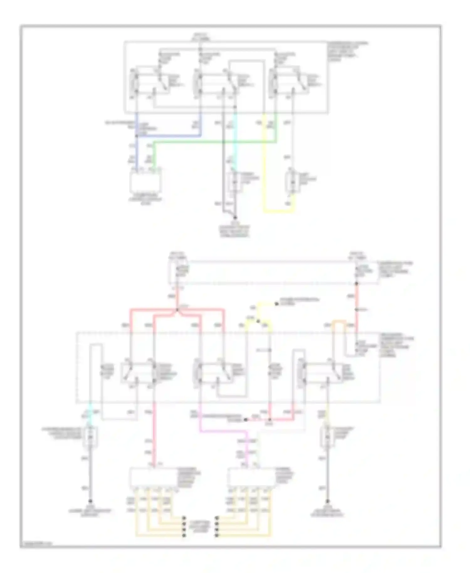 Sierra 3500 GMC  (2002-2006): Automatic a/c circuit (3 of 3)