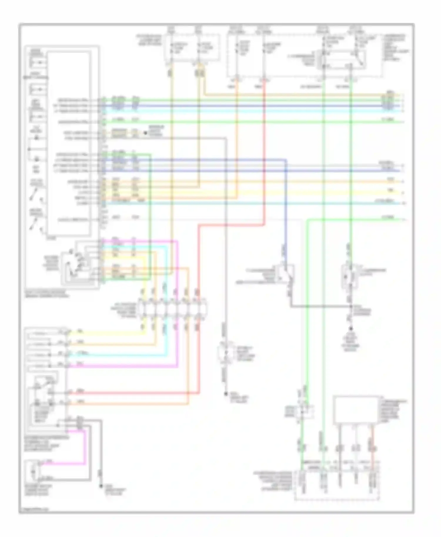 Sierra 3500 GMC  (2002-2006): Manual a/c circuit (1 of 3)