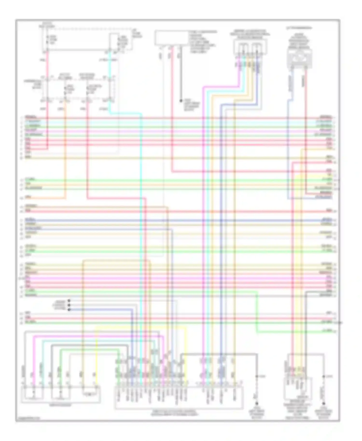 Sierra 3500 GMC  (2002-2006): Wiring diagram engine performance 6.0l vin u, except hybrid (4 of 5)